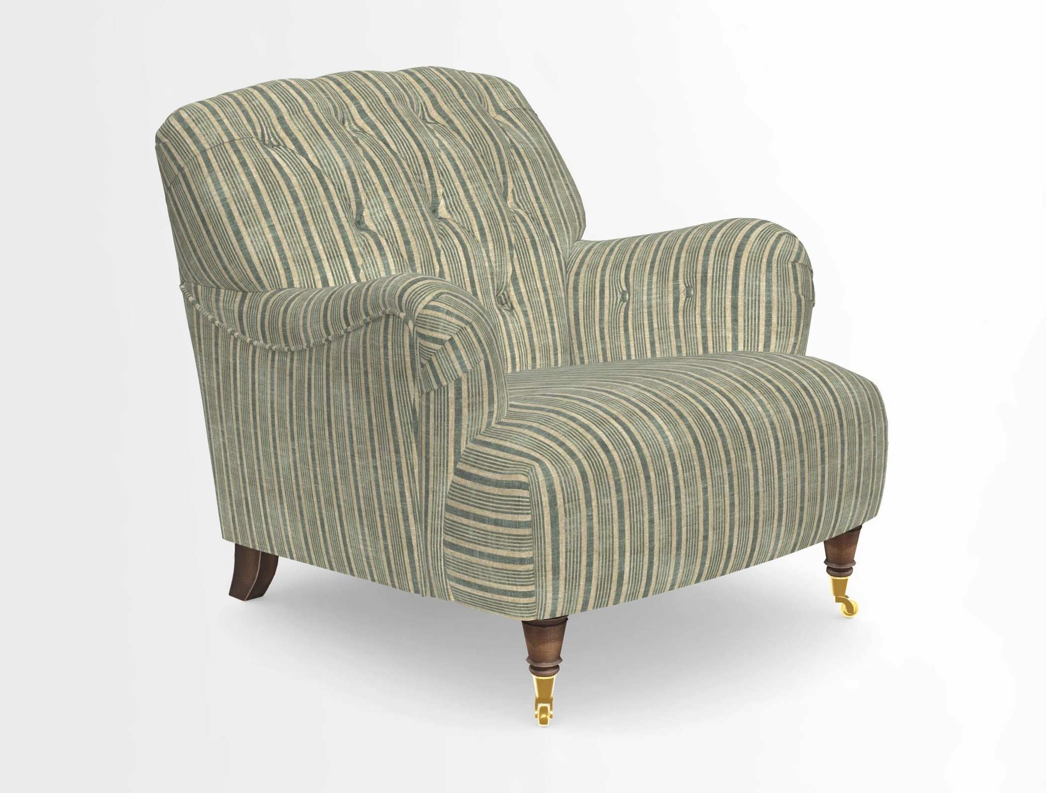 Ditchling Chair in Two Tone Plain Biscuit