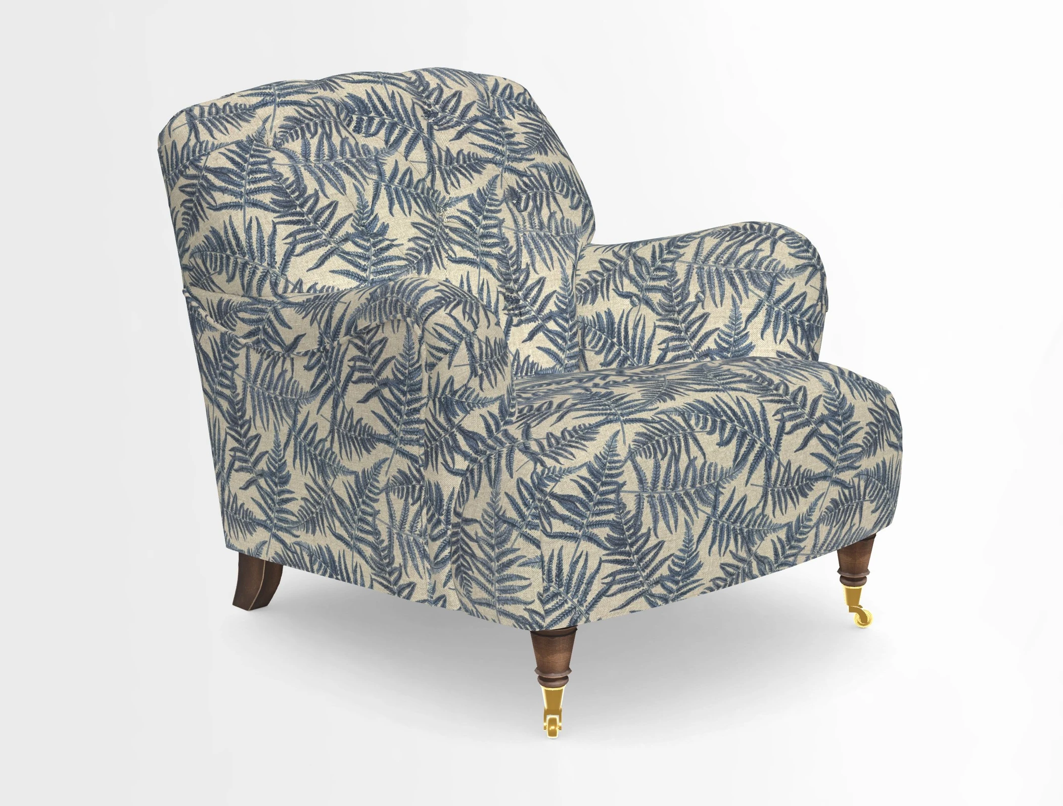 Ditchling Chair in Two Tone Plain Biscuit