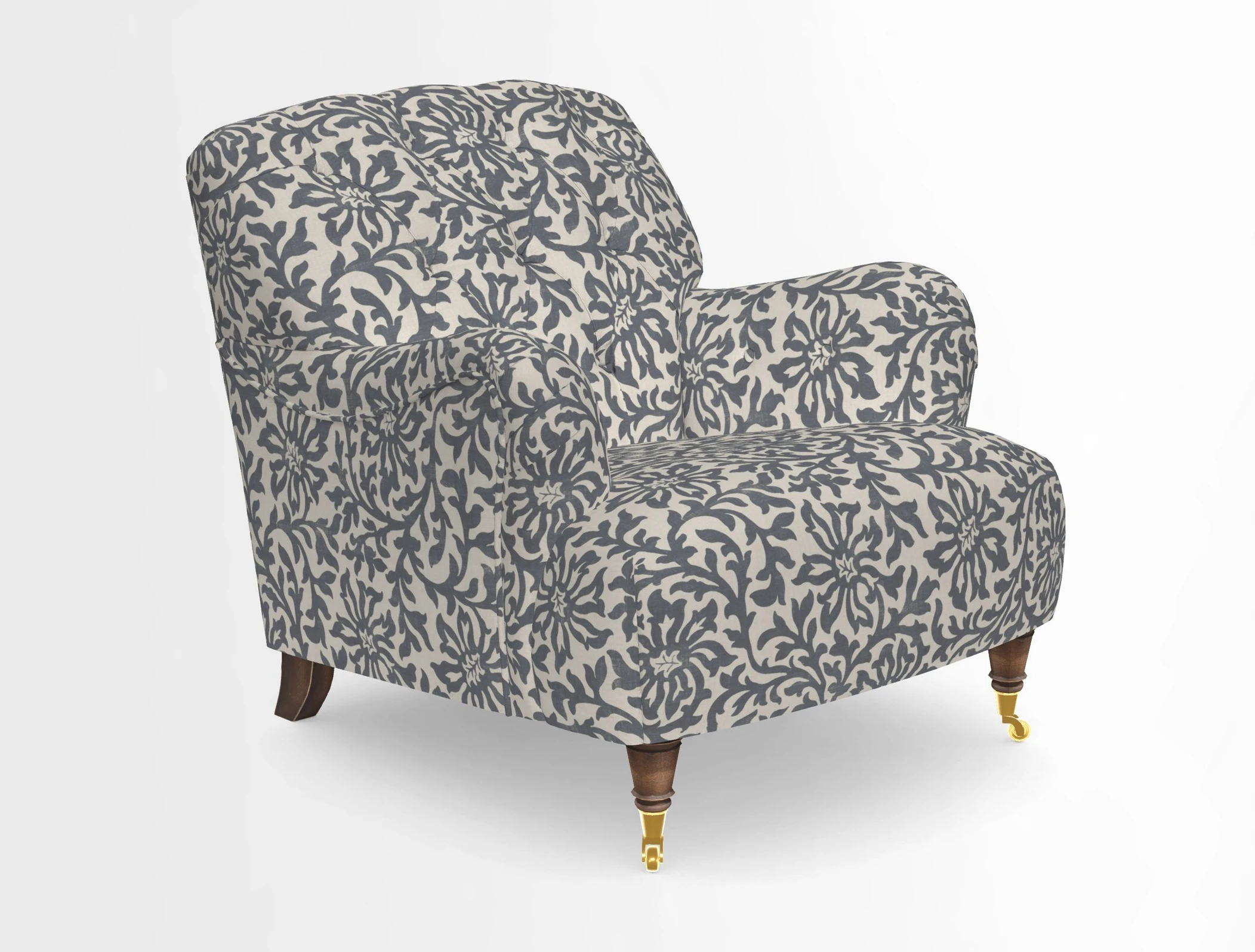 Ditchling Chair in Two Tone Plain Biscuit