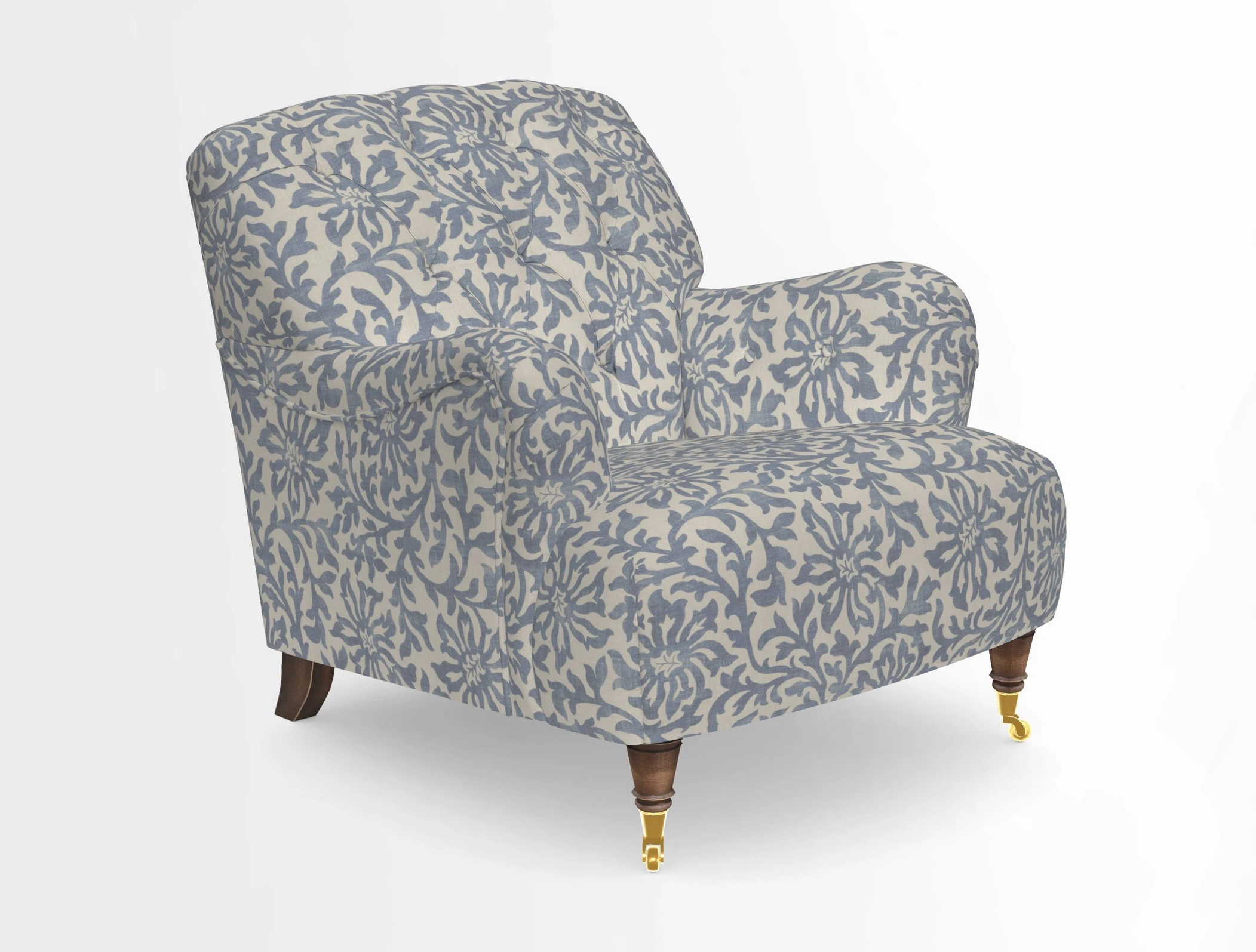 Ditchling Chair in Two Tone Plain Biscuit