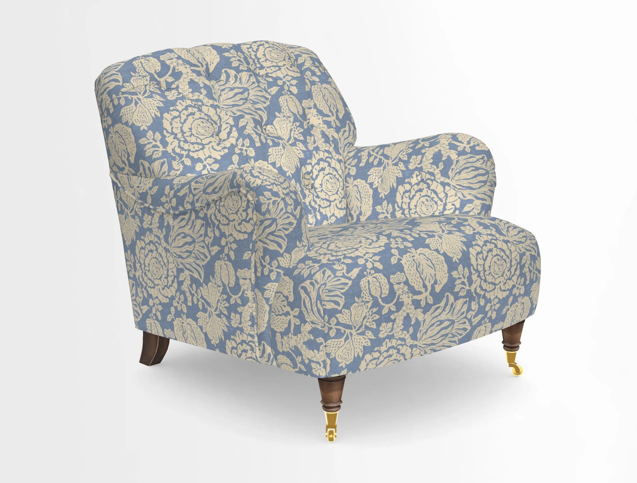 Ditchling Chair in Two Tone Plain Biscuit
