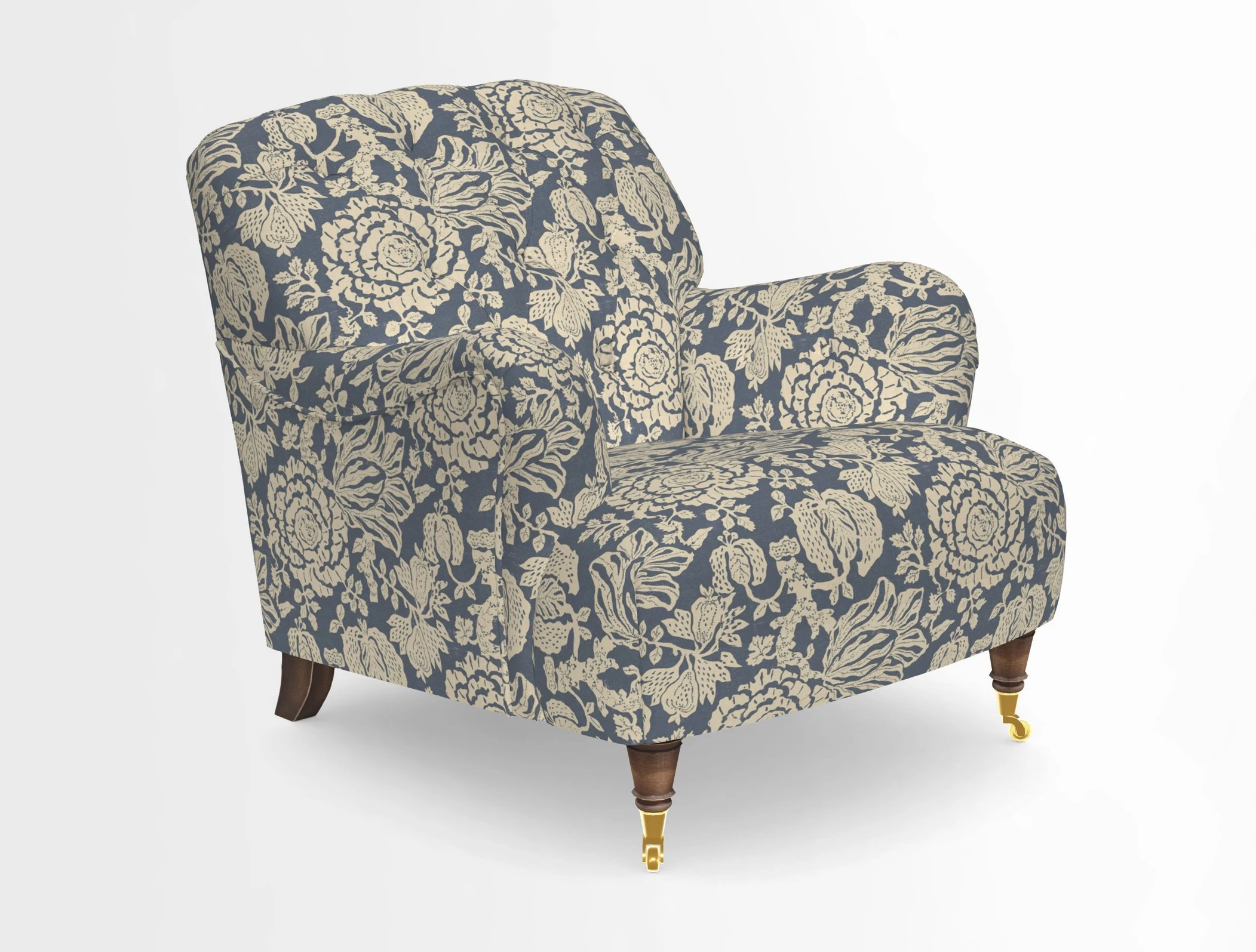 Ditchling Chair in Two Tone Plain Biscuit