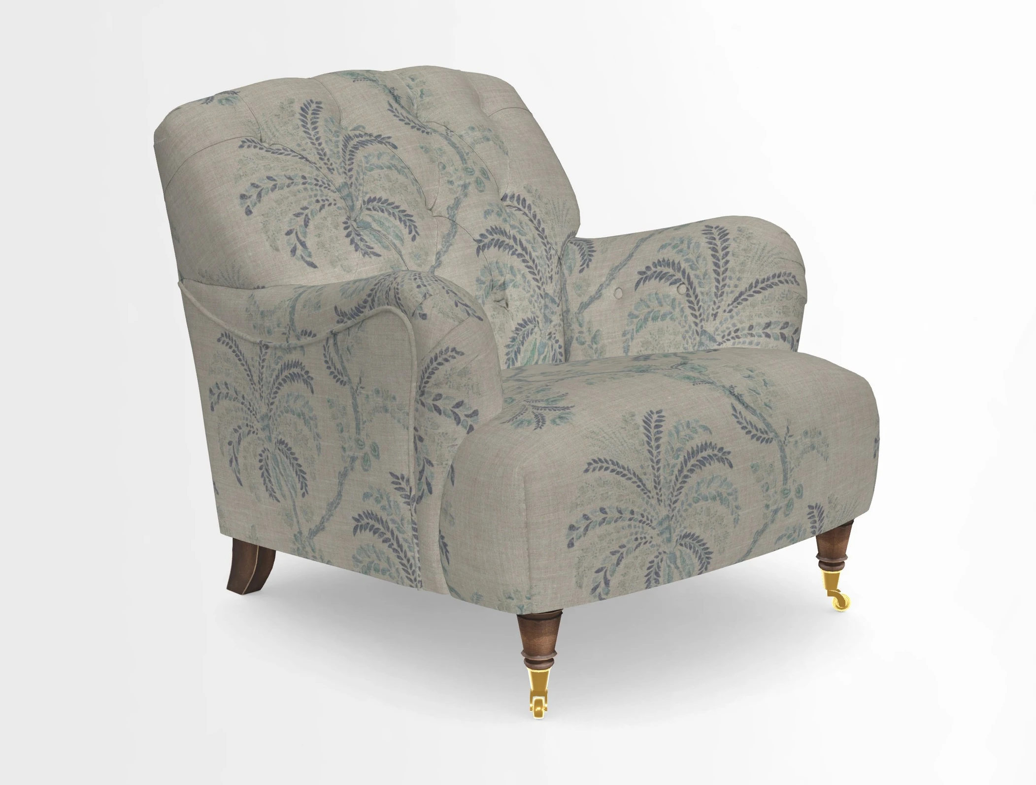 Ditchling Chair in Two Tone Plain Biscuit