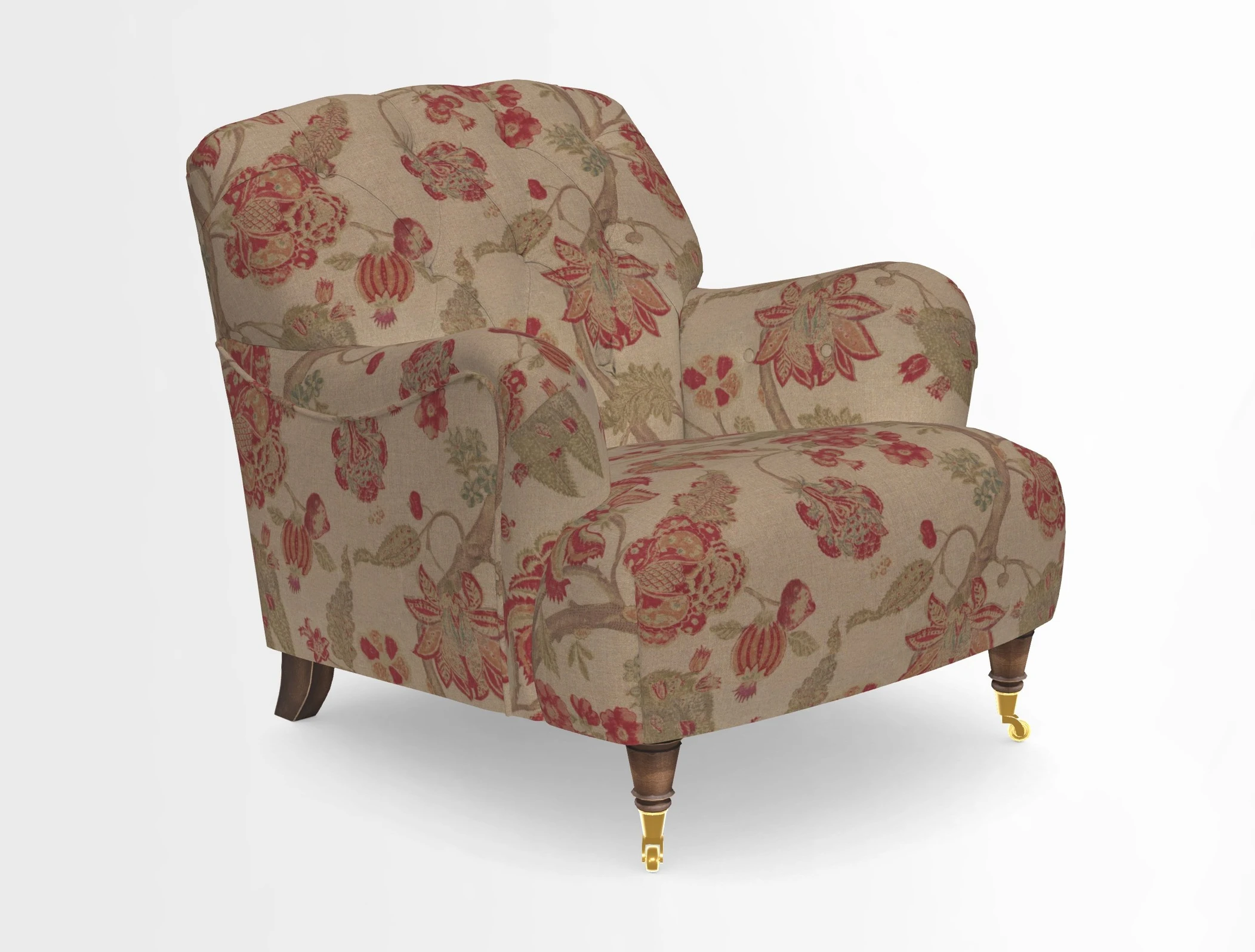 Ditchling Chair in Two Tone Plain Biscuit