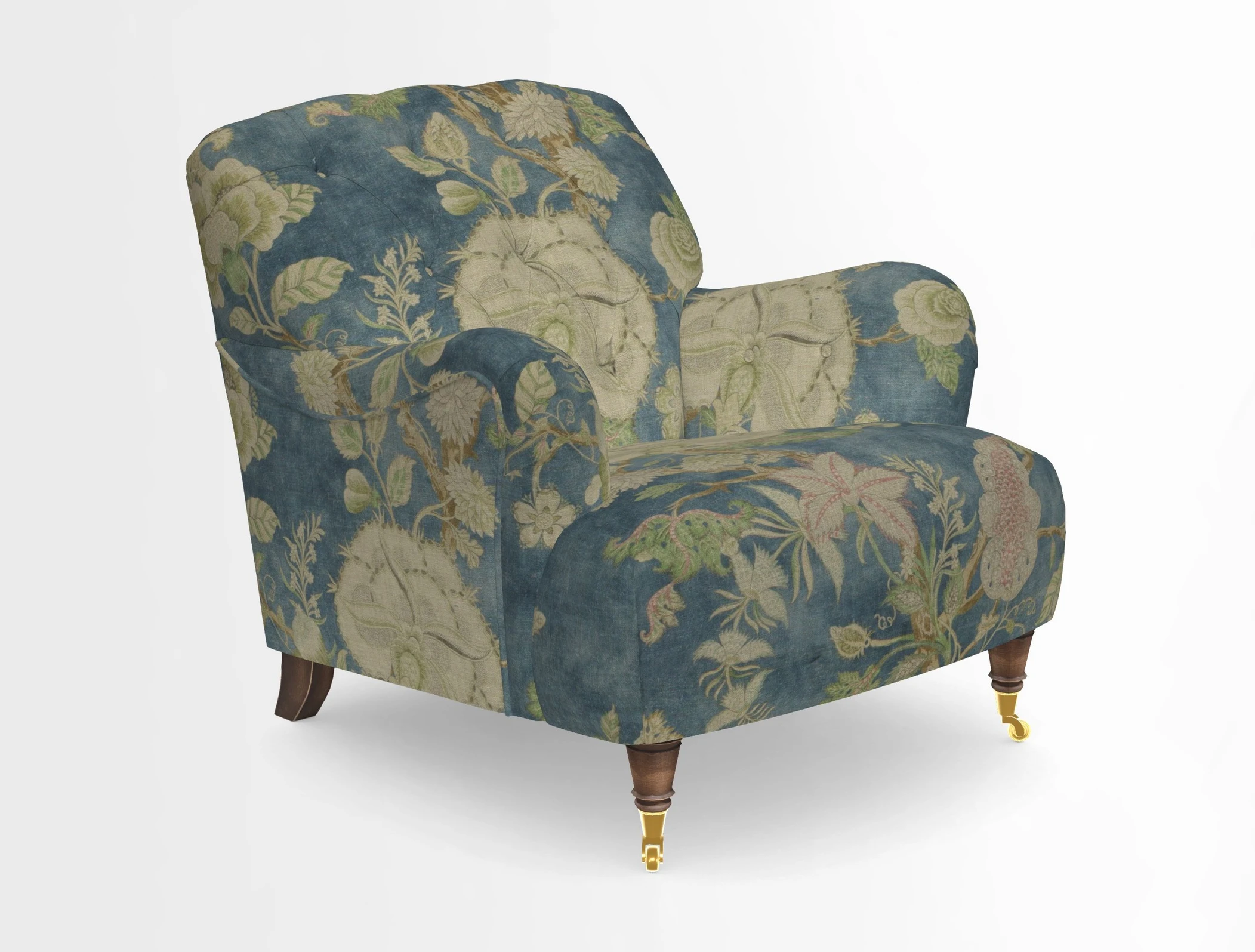 Ditchling Chair in Two Tone Plain Biscuit