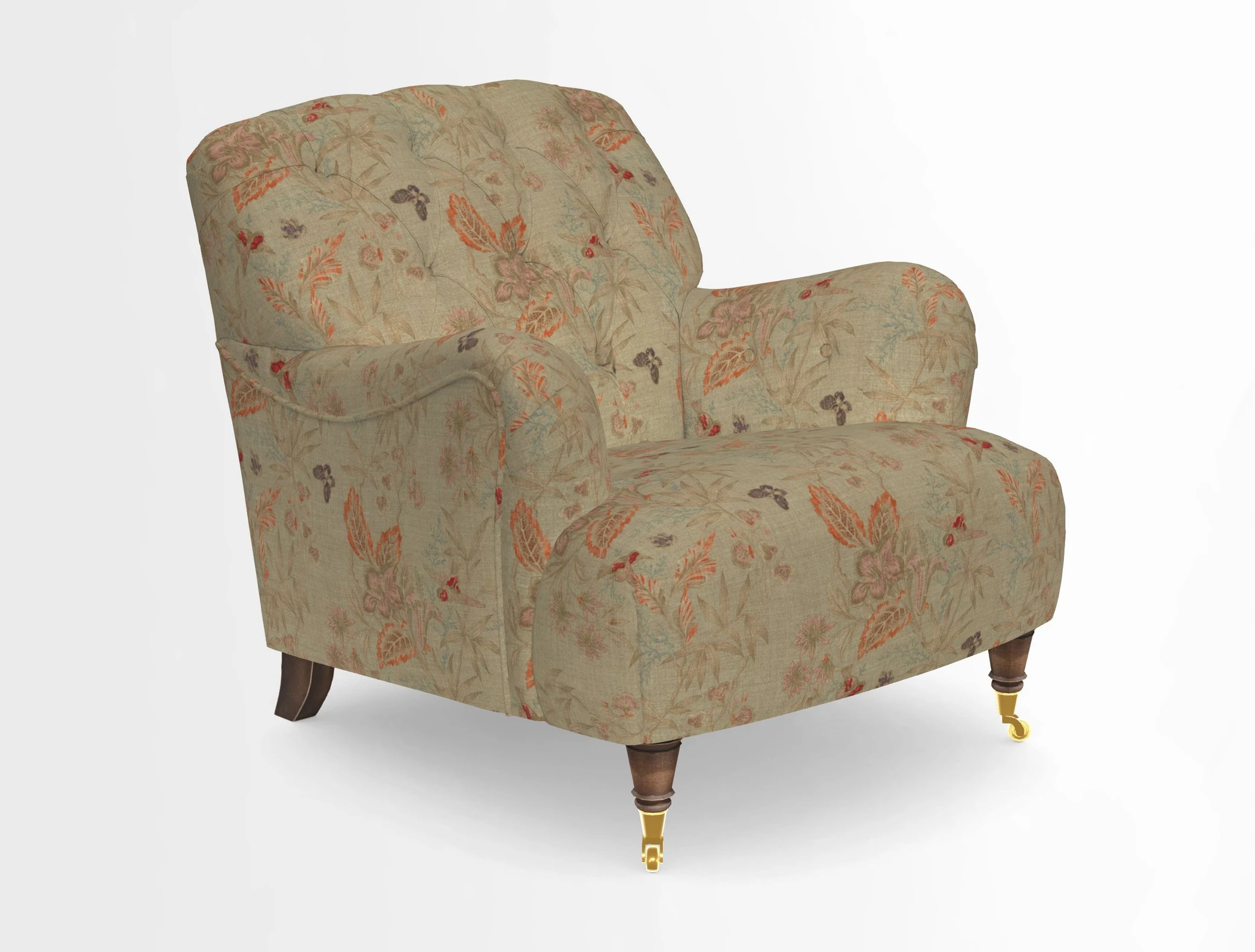 Ditchling Chair in Two Tone Plain Biscuit