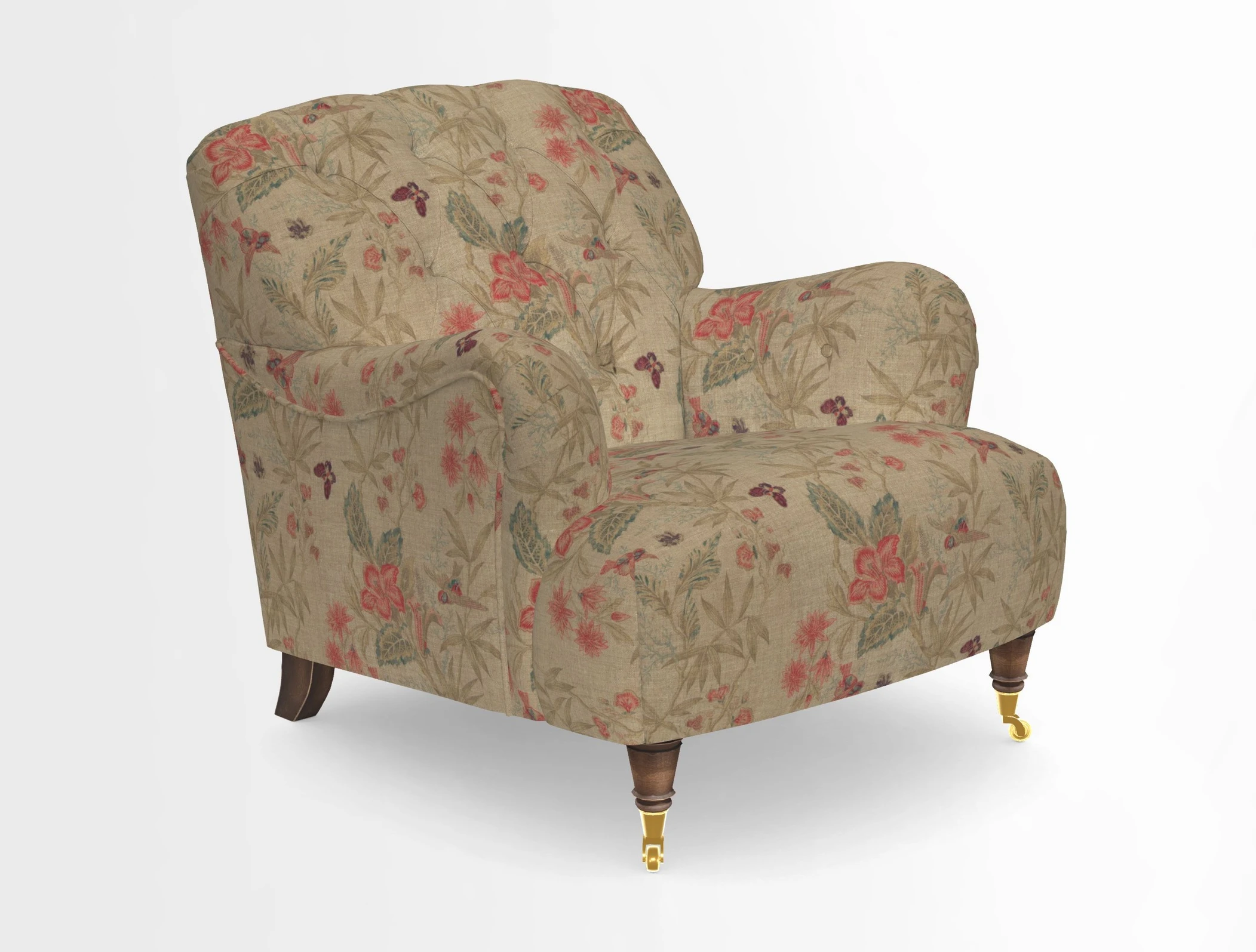Ditchling Chair in Two Tone Plain Biscuit