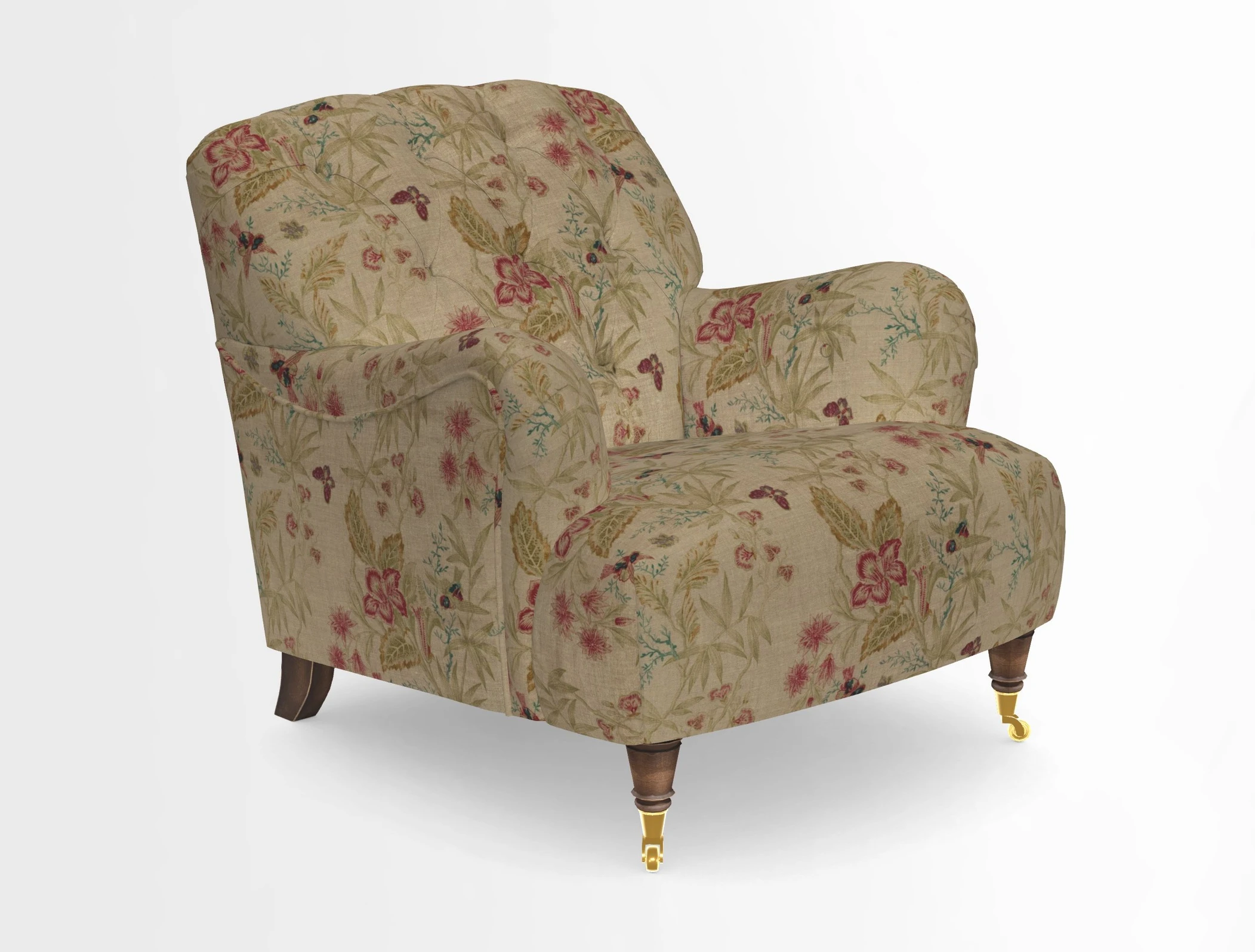 Ditchling Chair in Two Tone Plain Biscuit