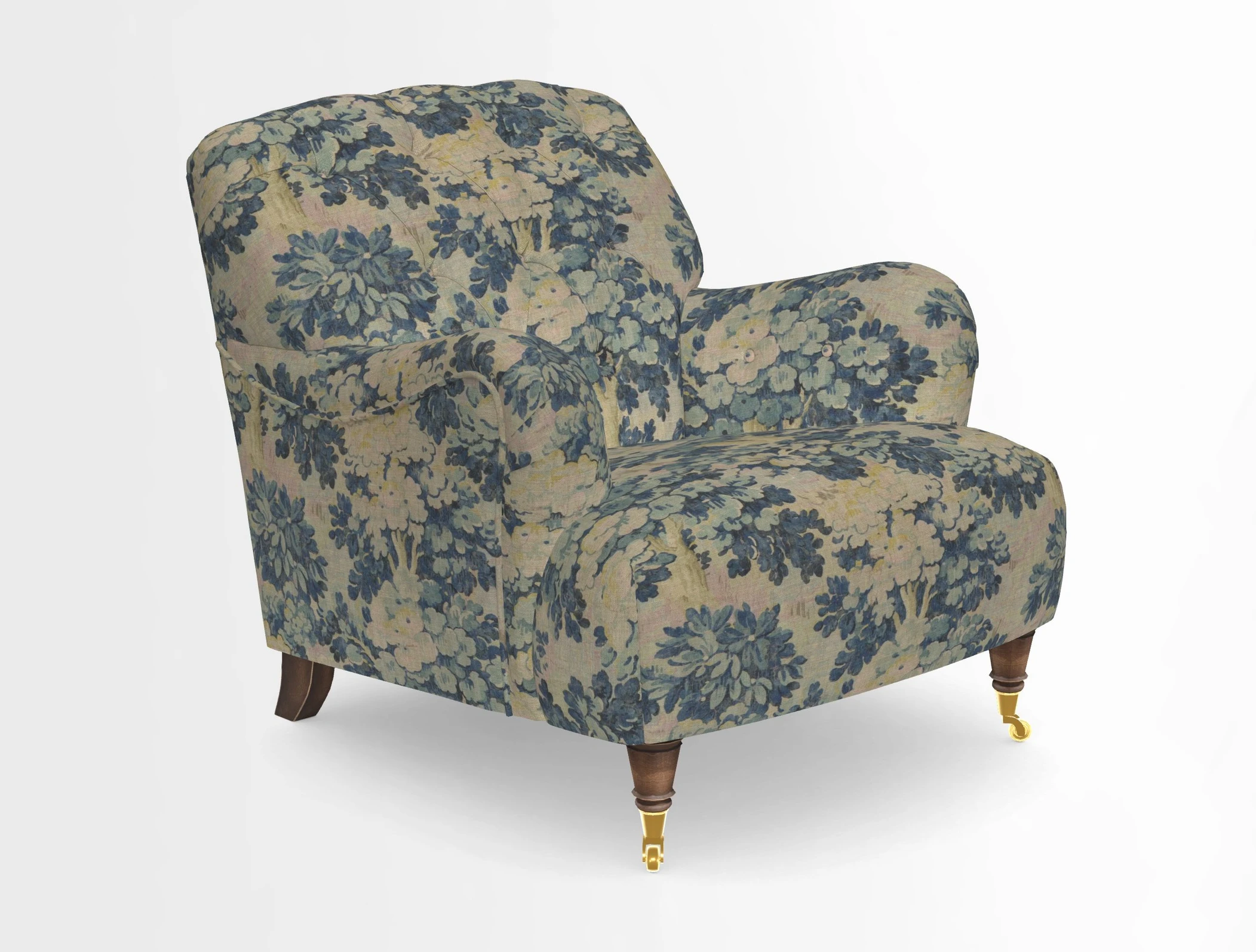 Ditchling Chair in Two Tone Plain Biscuit