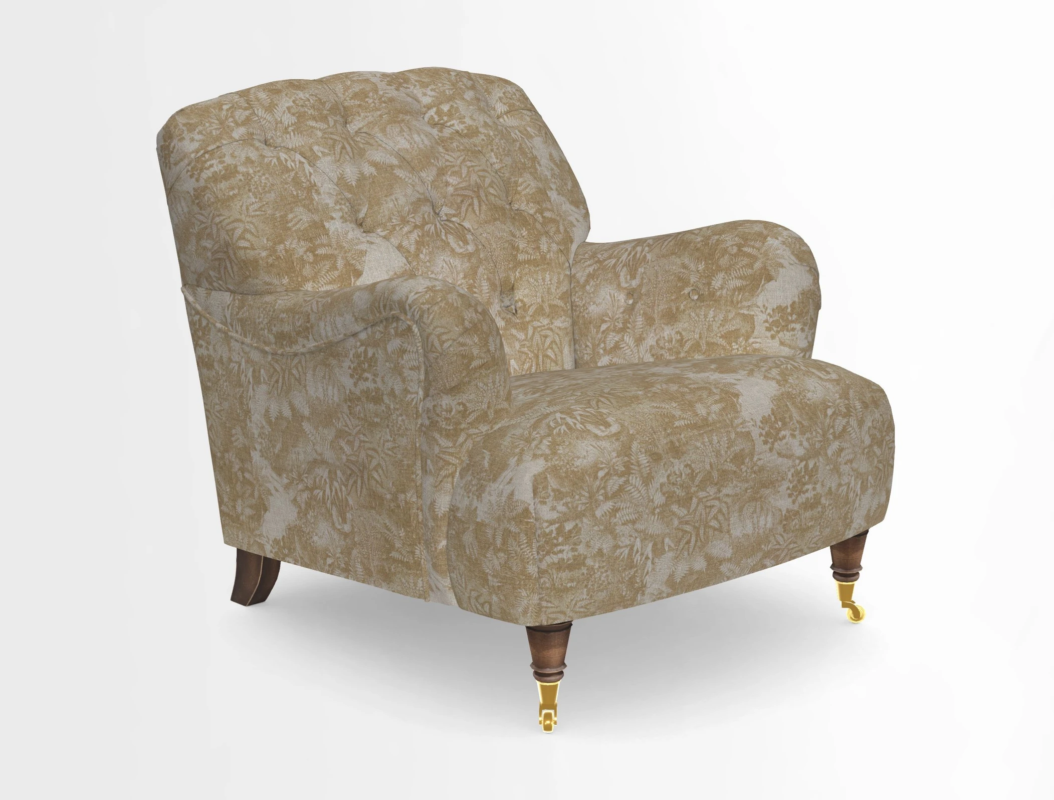 Ditchling Chair in Two Tone Plain Biscuit