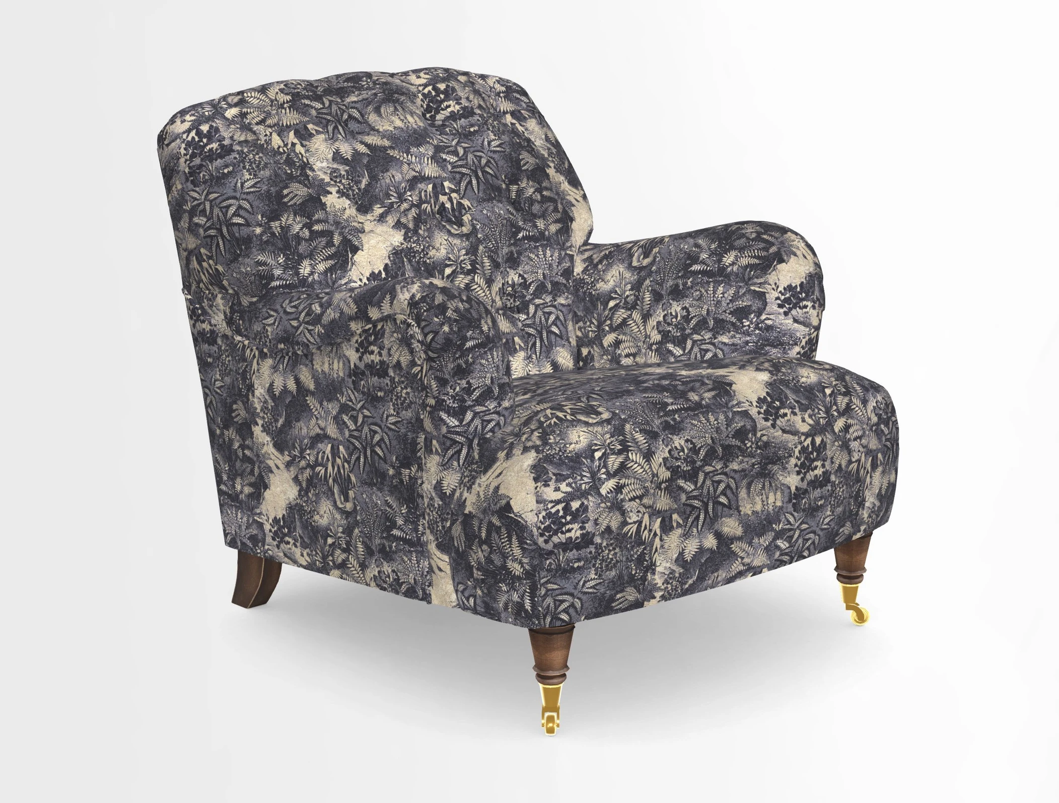 Ditchling Chair in Two Tone Plain Biscuit