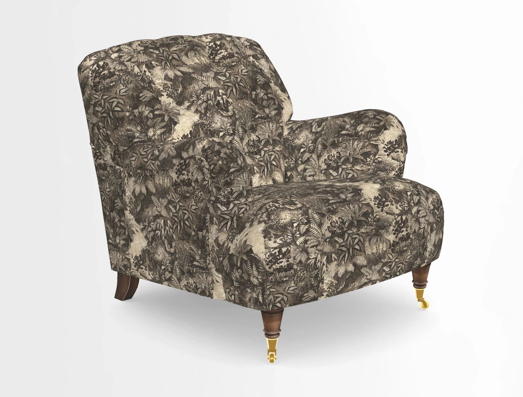 Ditchling Chair in Two Tone Plain Biscuit
