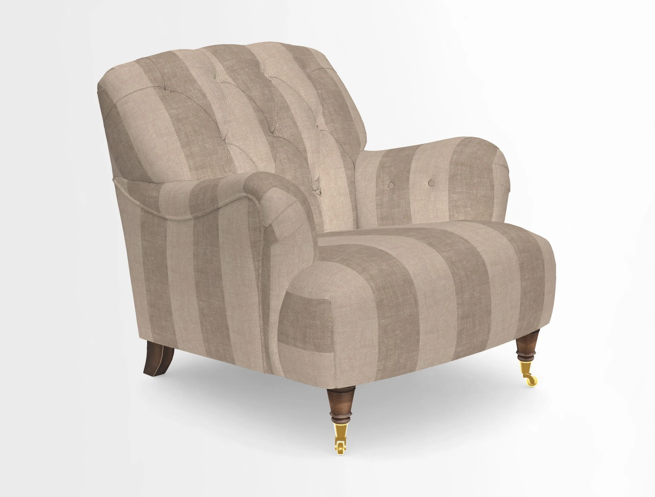 Ditchling Chair in Two Tone Plain Biscuit