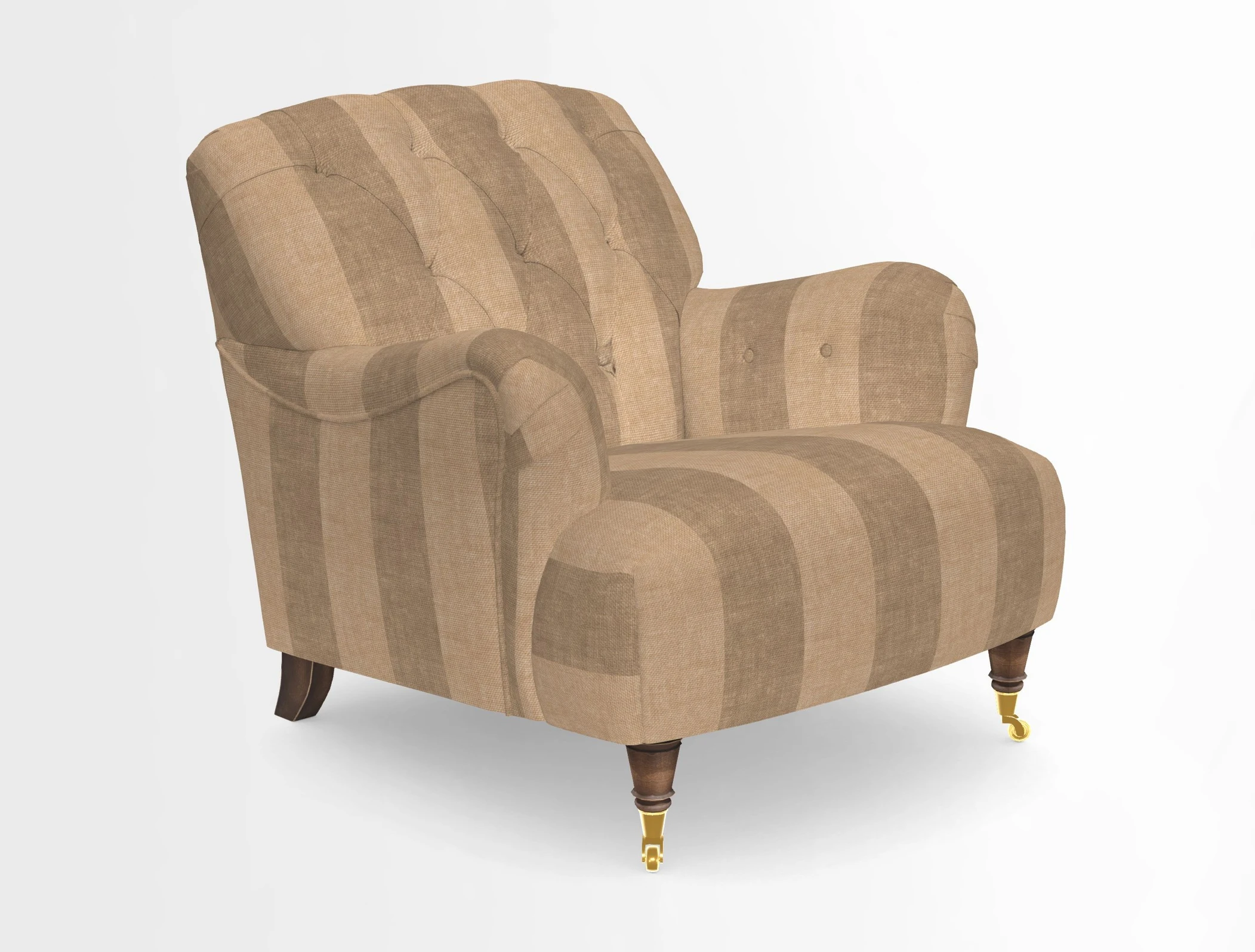 Ditchling Chair in Two Tone Plain Biscuit