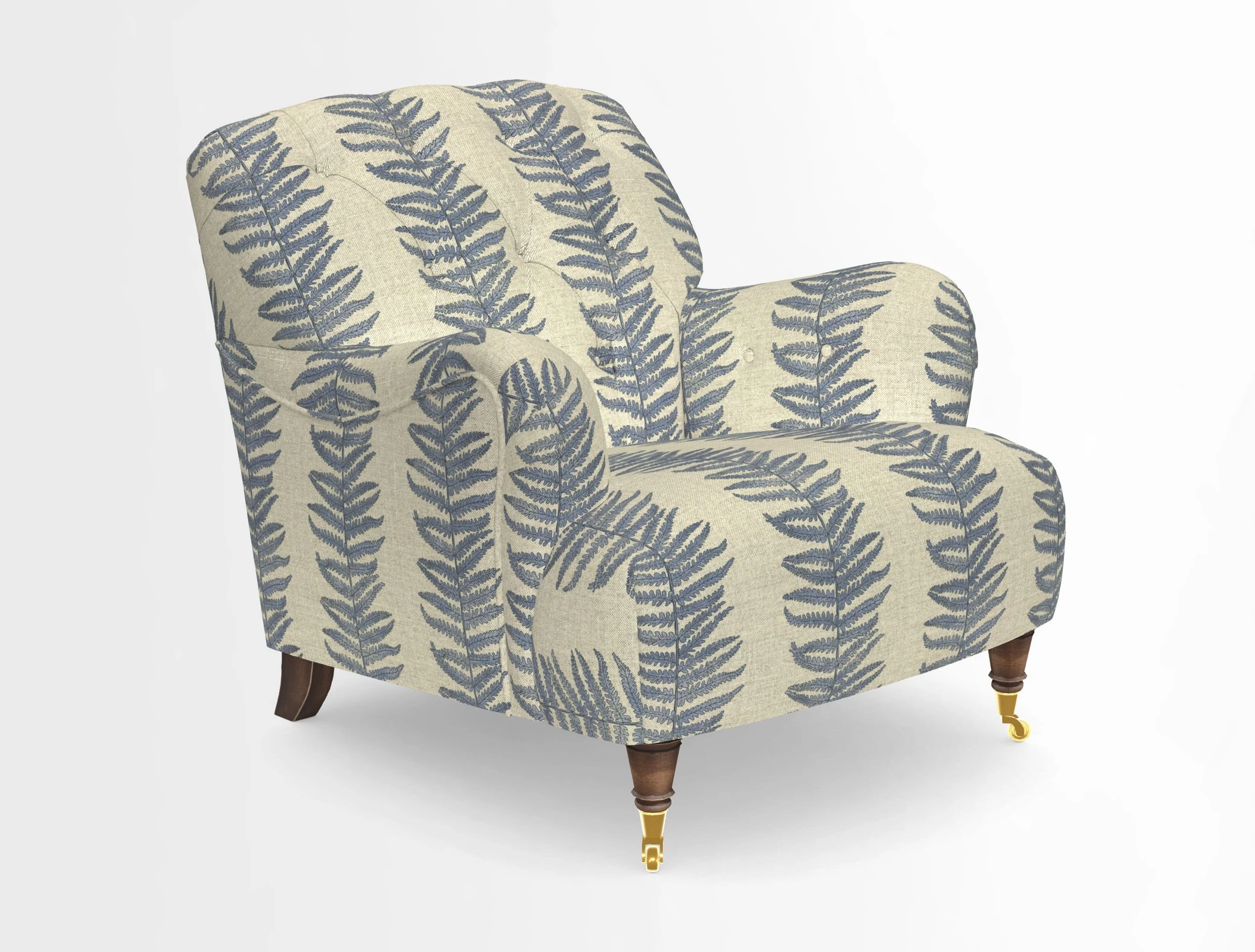 Ditchling Chair in Two Tone Plain Biscuit