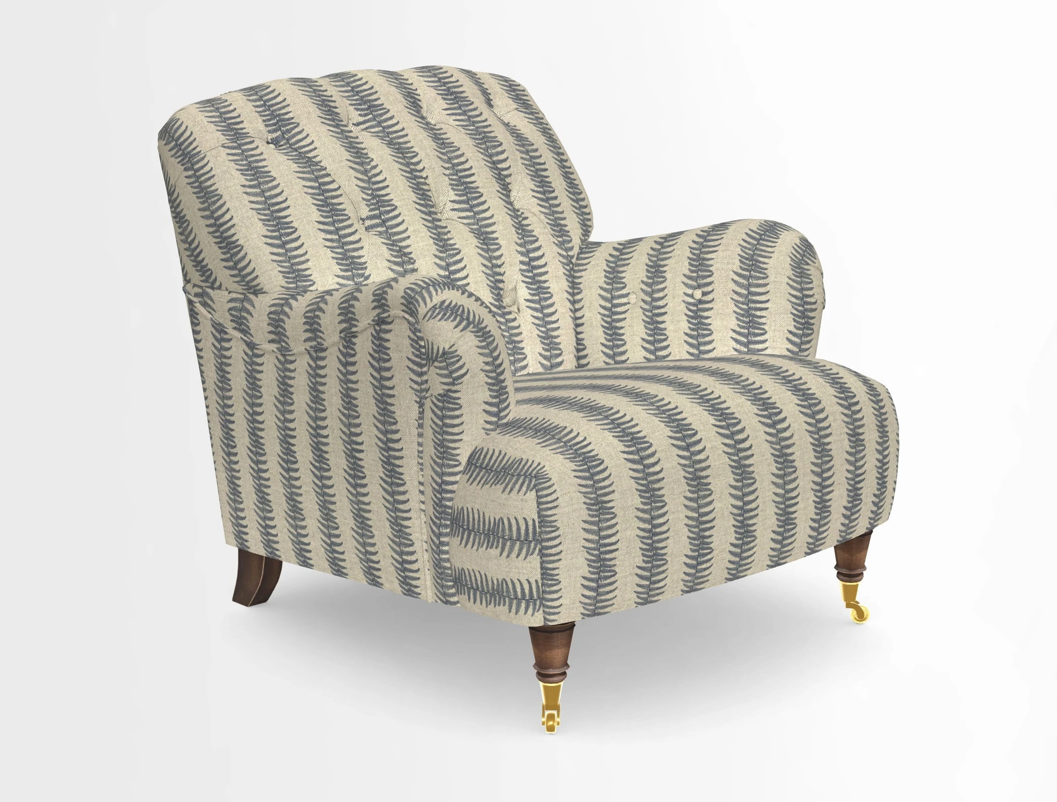 Ditchling Chair in Two Tone Plain Biscuit