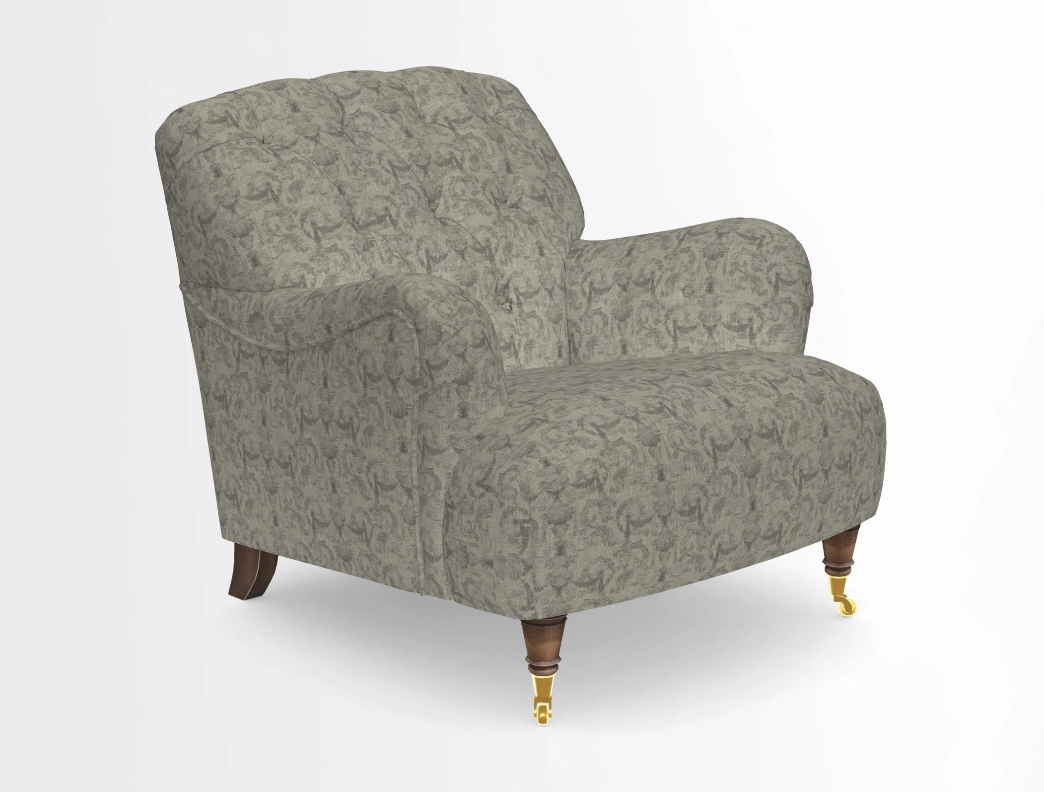 Ditchling Chair in Two Tone Plain Biscuit