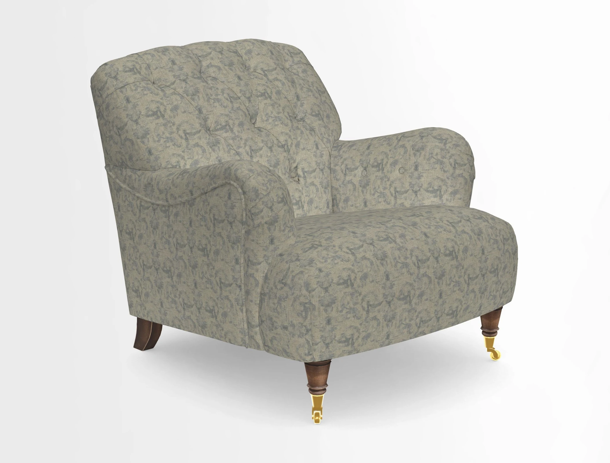 Ditchling Chair in Two Tone Plain Biscuit