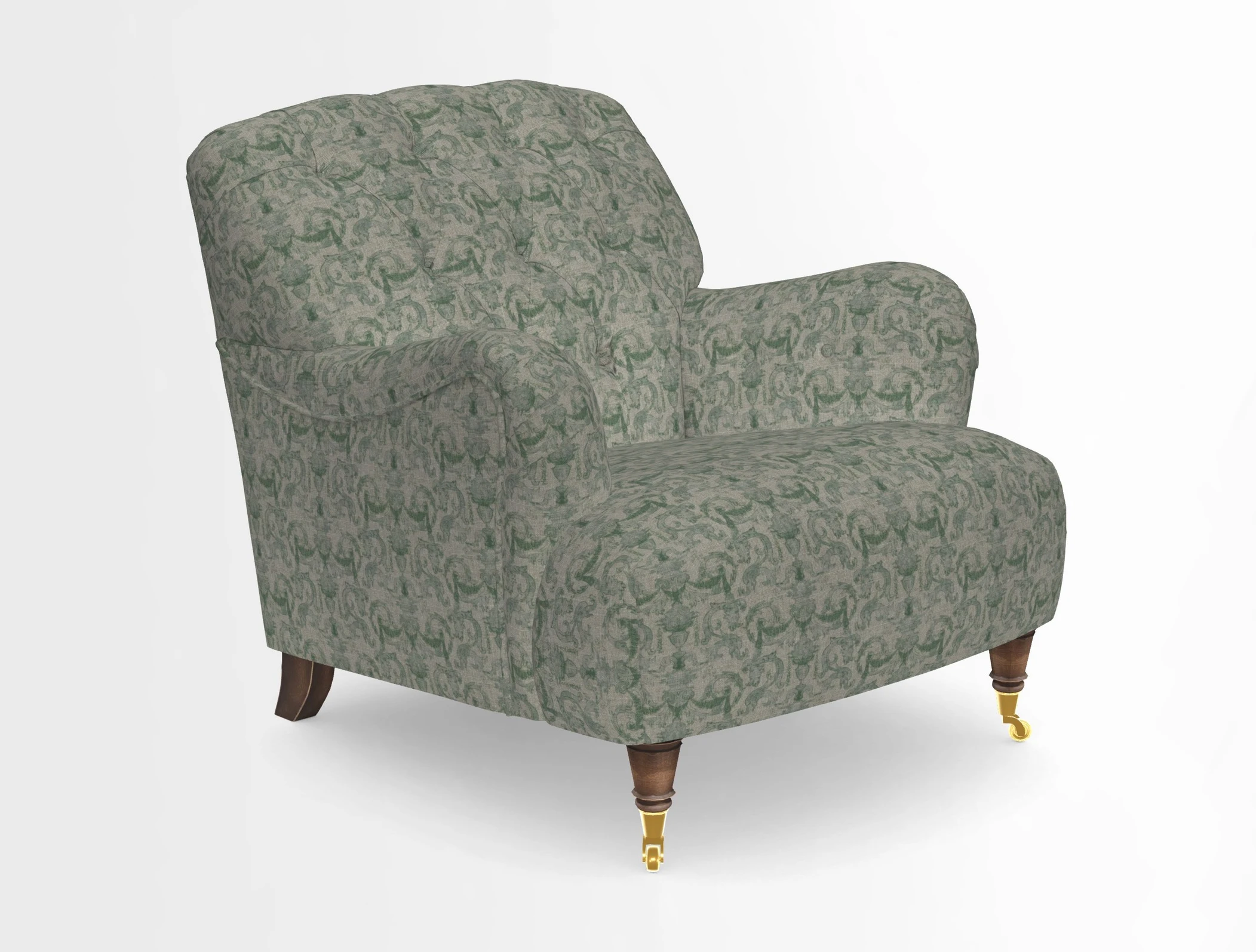 Ditchling Chair in Two Tone Plain Biscuit