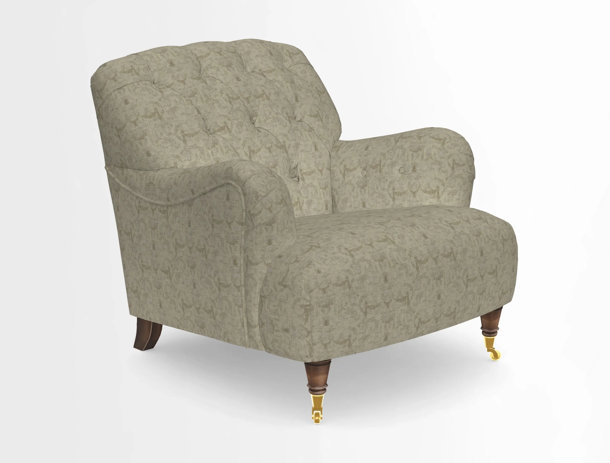 Ditchling Chair in Two Tone Plain Biscuit