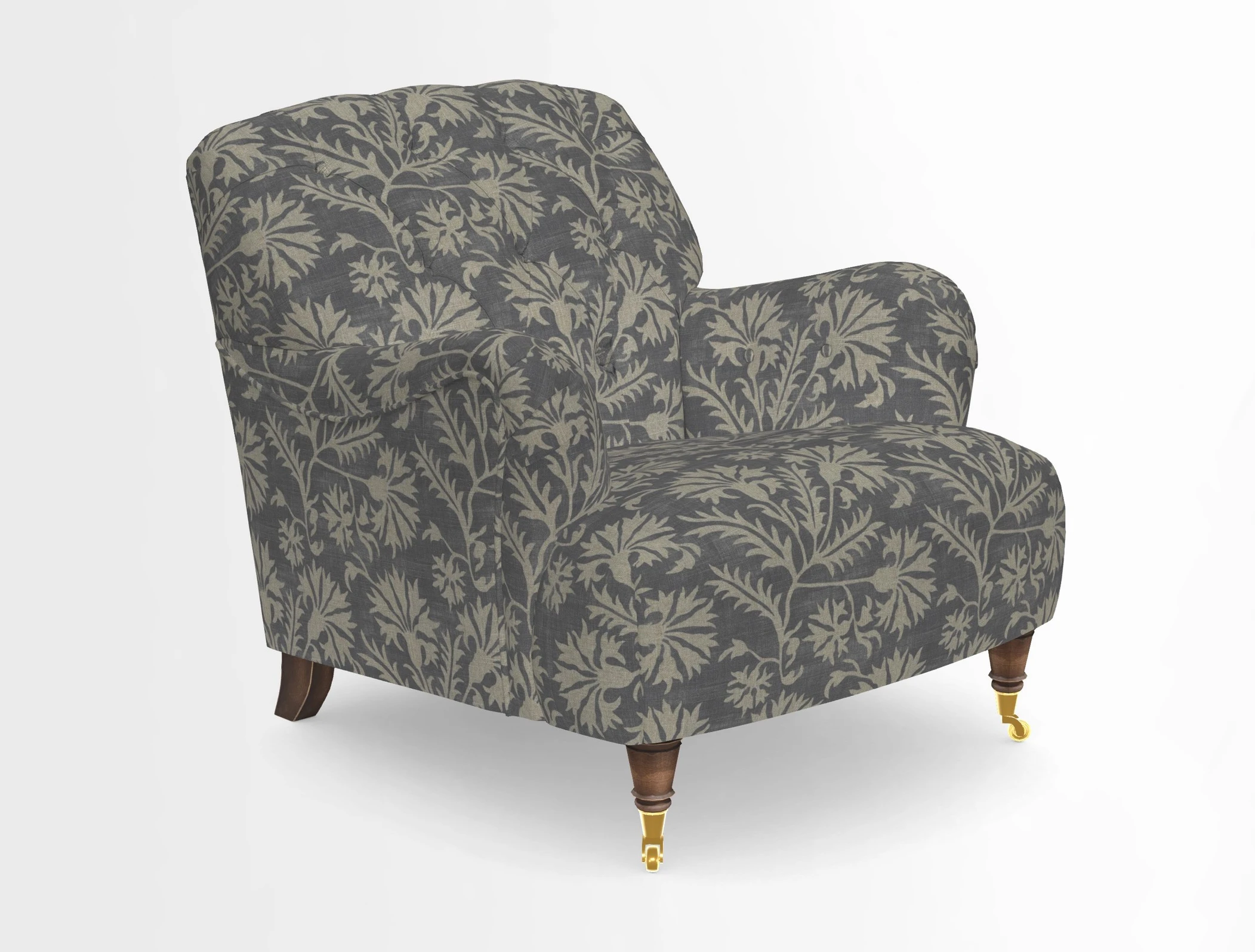 Ditchling Chair in Two Tone Plain Biscuit