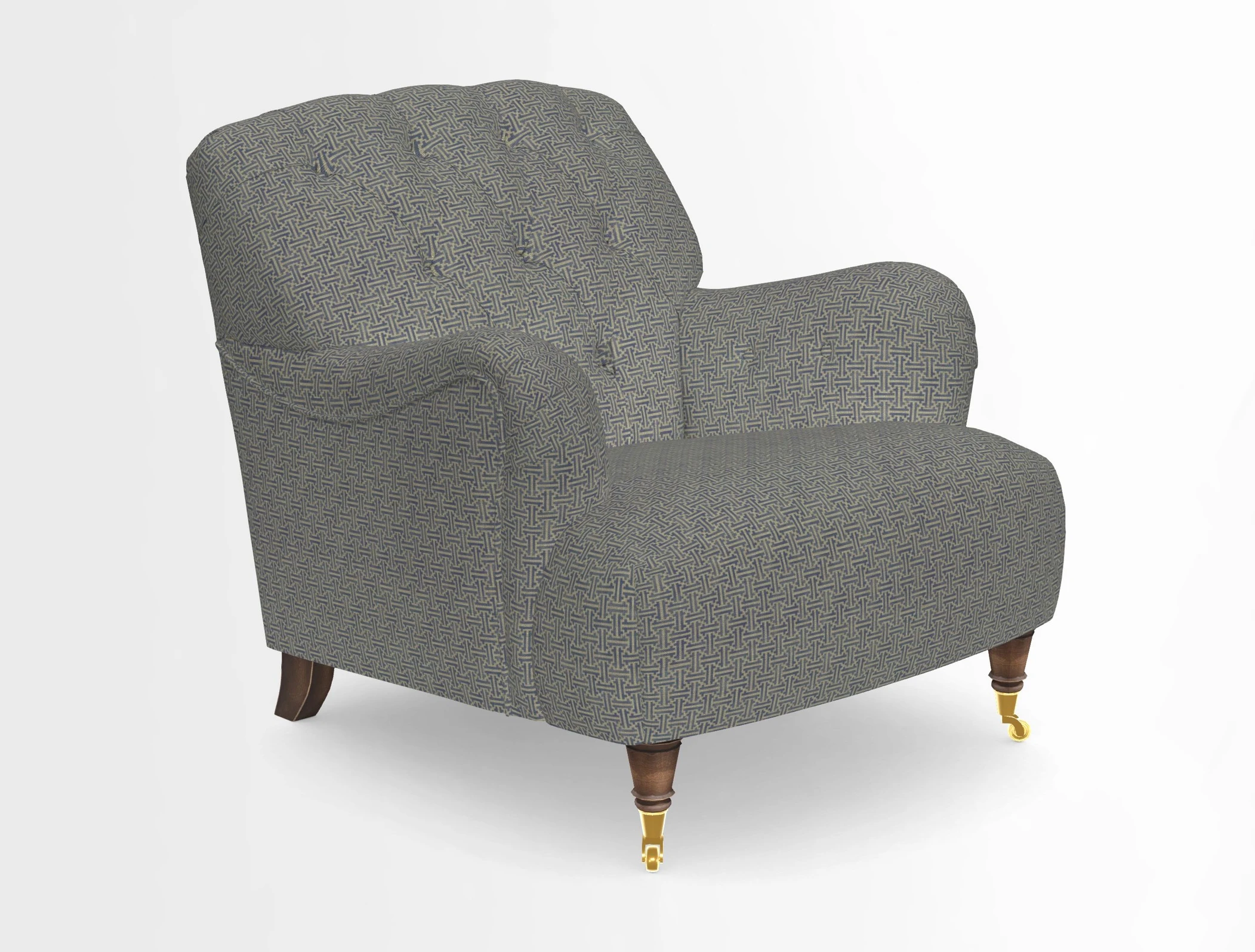 Ditchling Chair in Two Tone Plain Biscuit