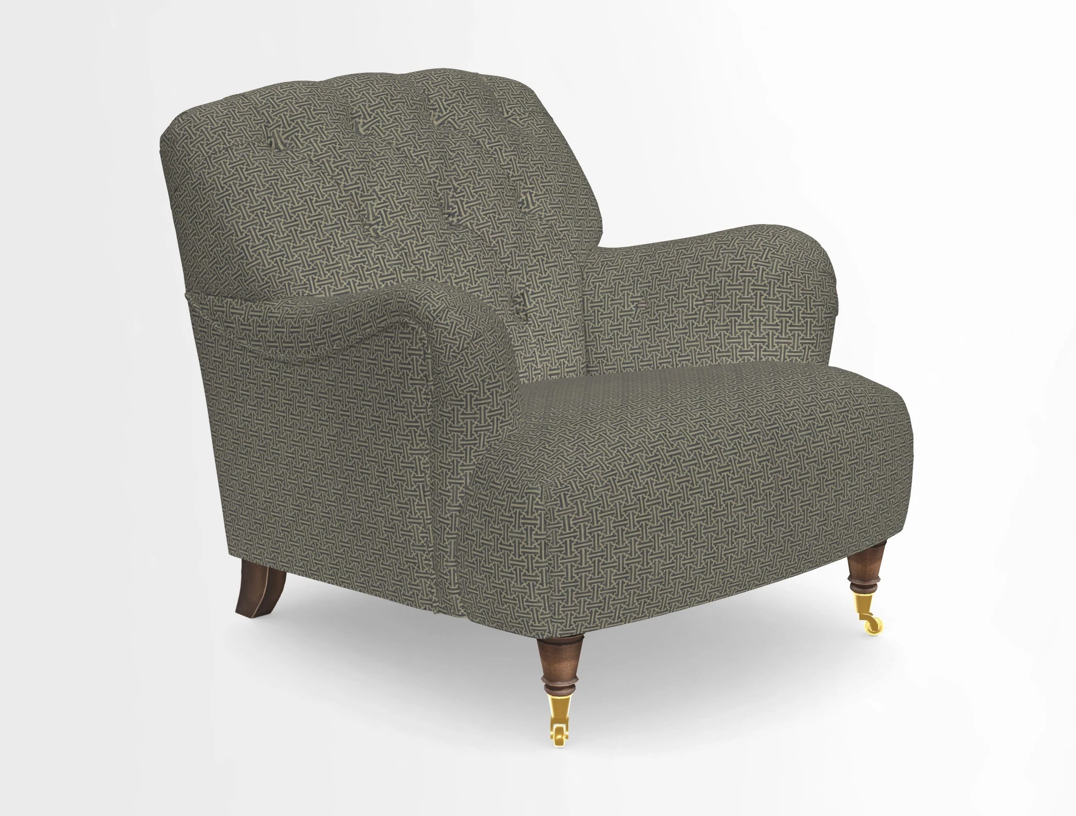 Ditchling Chair in Two Tone Plain Biscuit