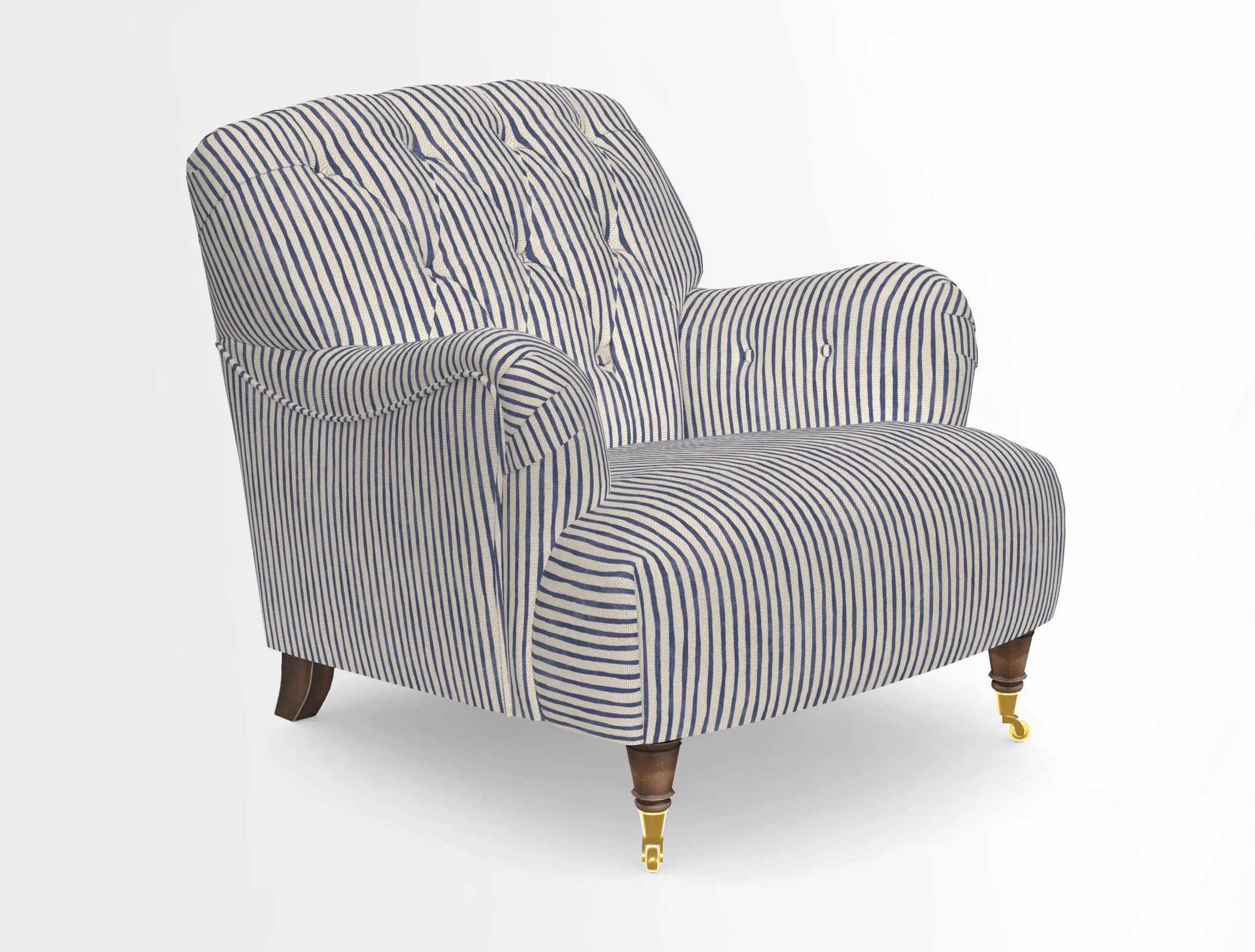 Ditchling Chair in Two Tone Plain Biscuit
