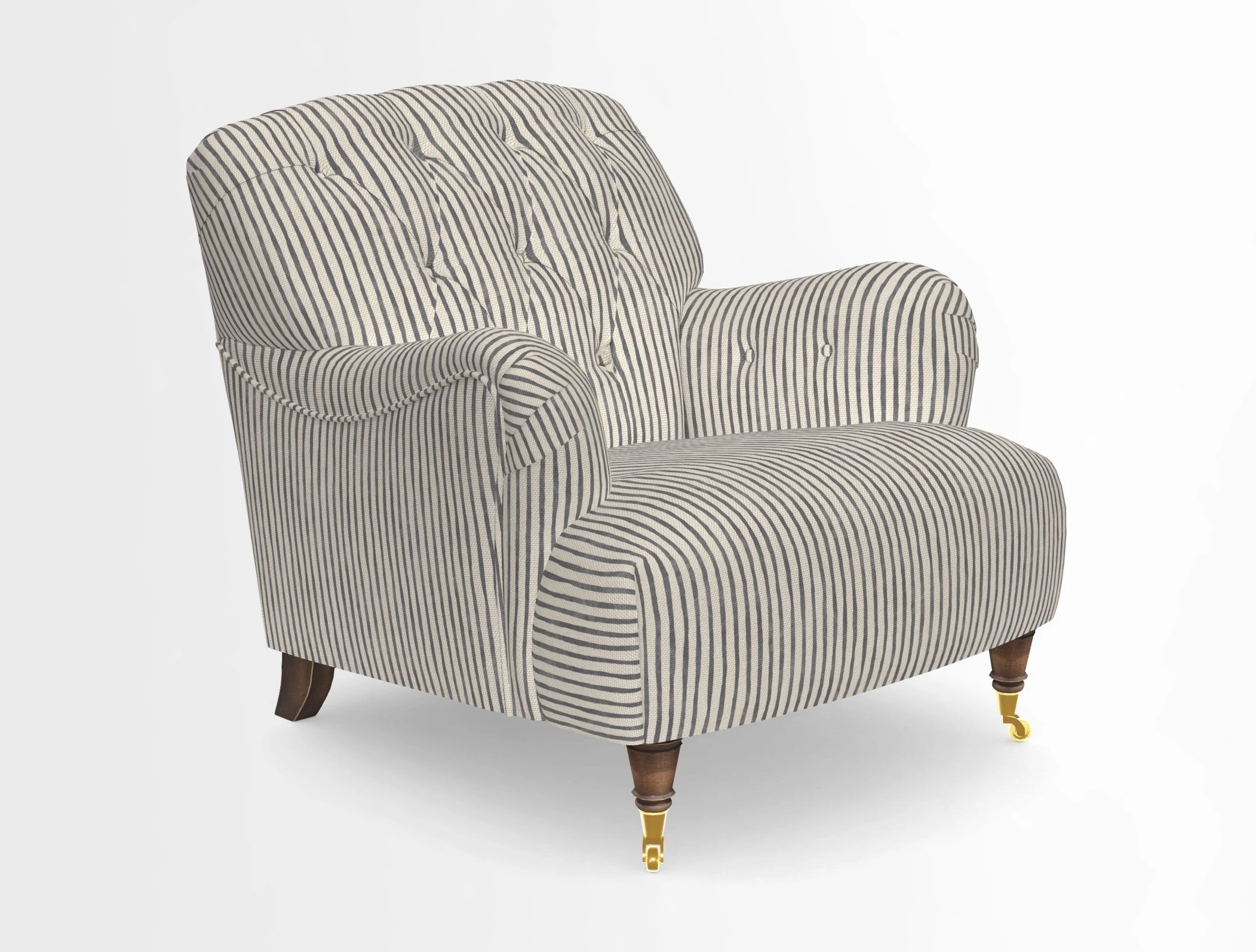 Ditchling Chair in Two Tone Plain Biscuit