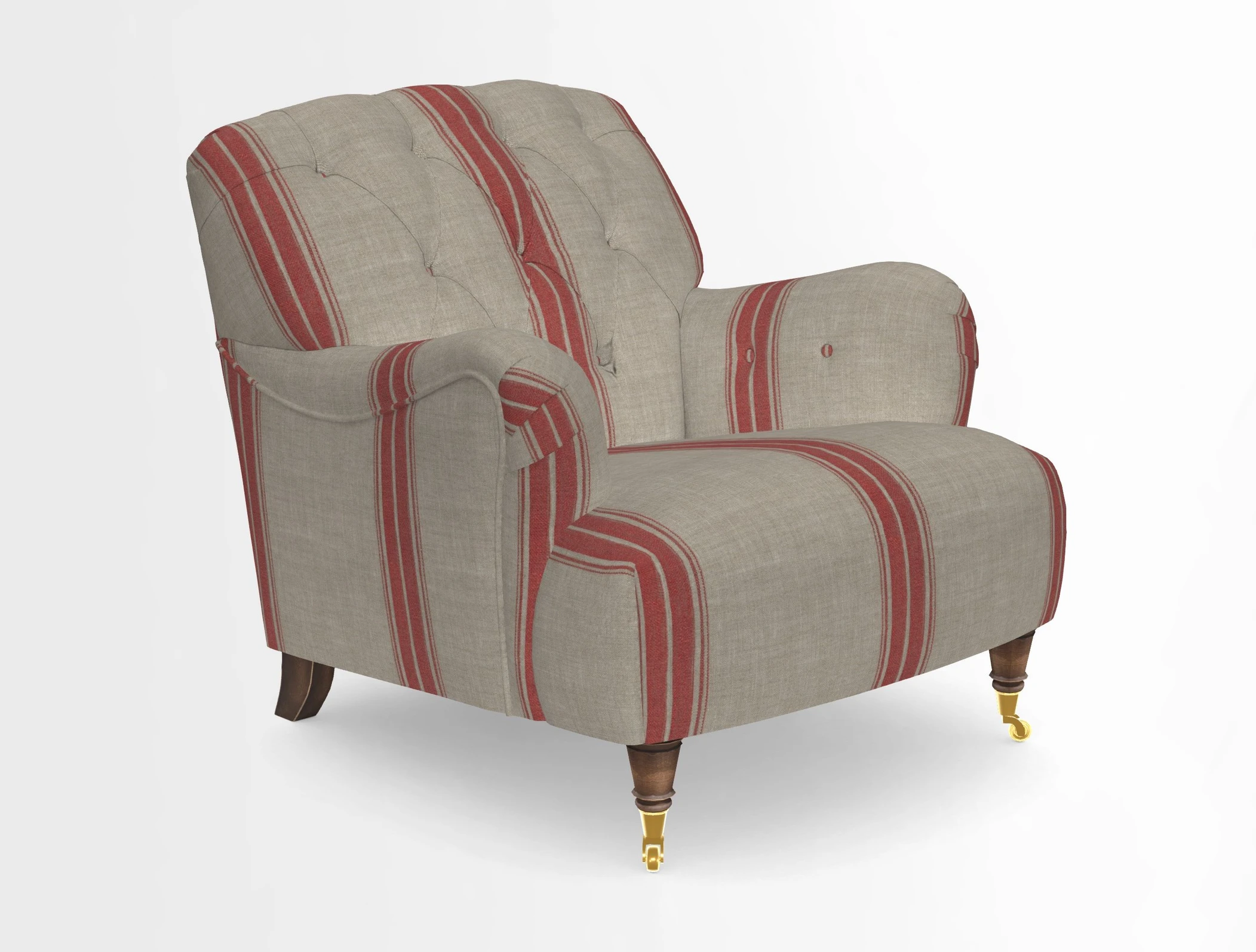 Ditchling Chair in Two Tone Plain Biscuit
