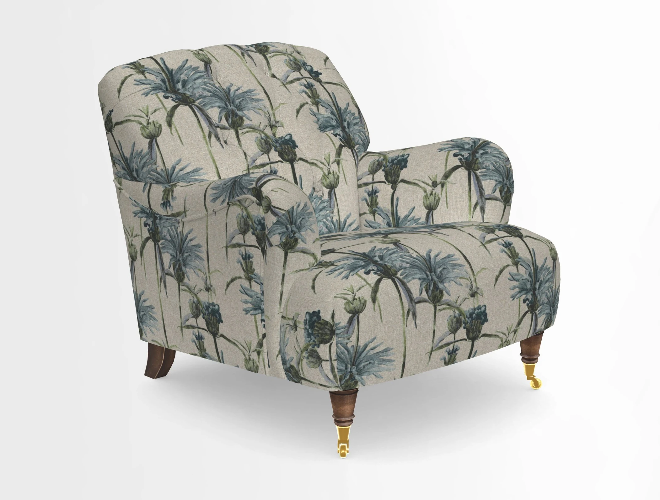 Ditchling Chair in Two Tone Plain Biscuit