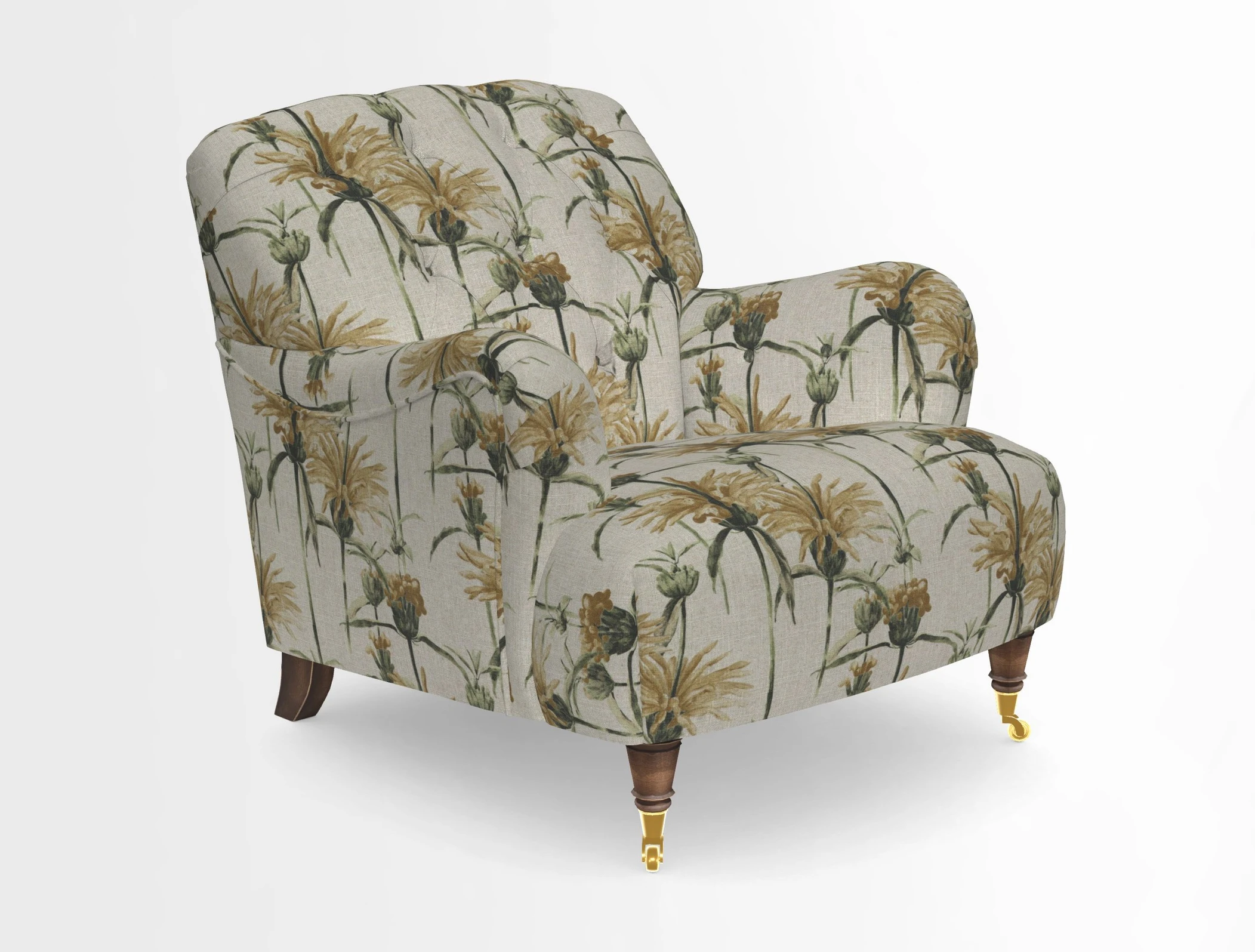 Ditchling Chair in Two Tone Plain Biscuit