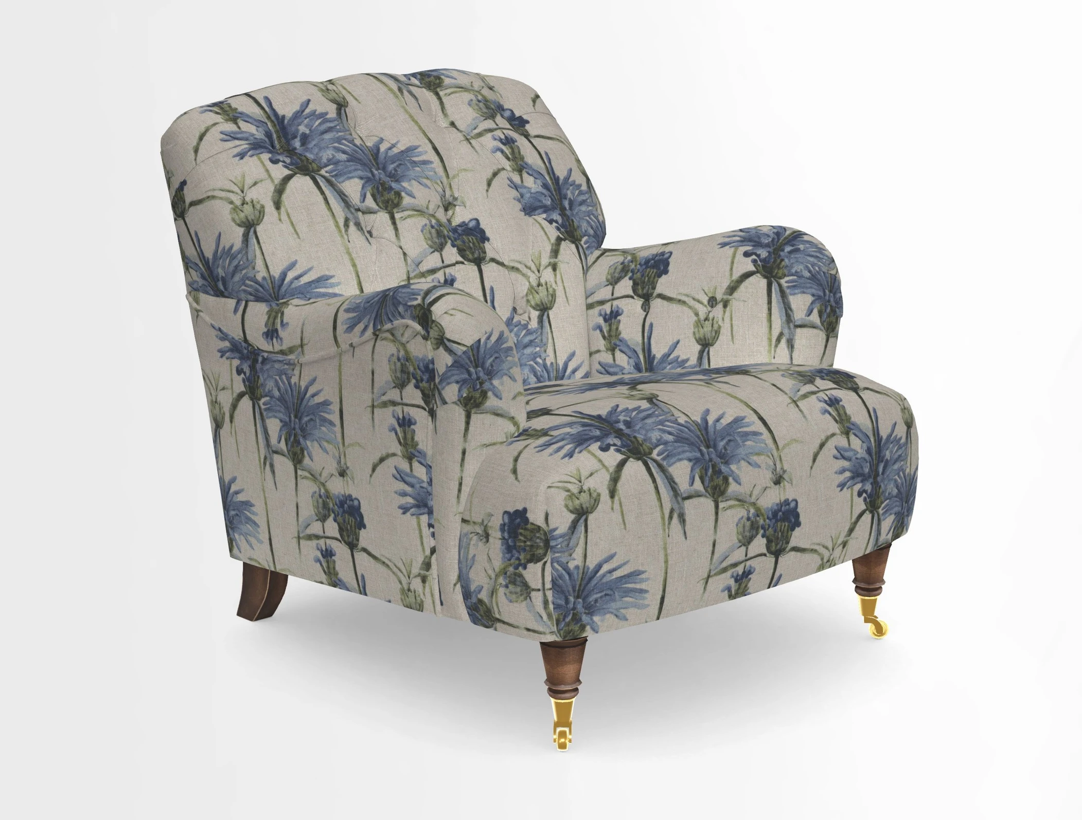 Ditchling Chair in Two Tone Plain Biscuit