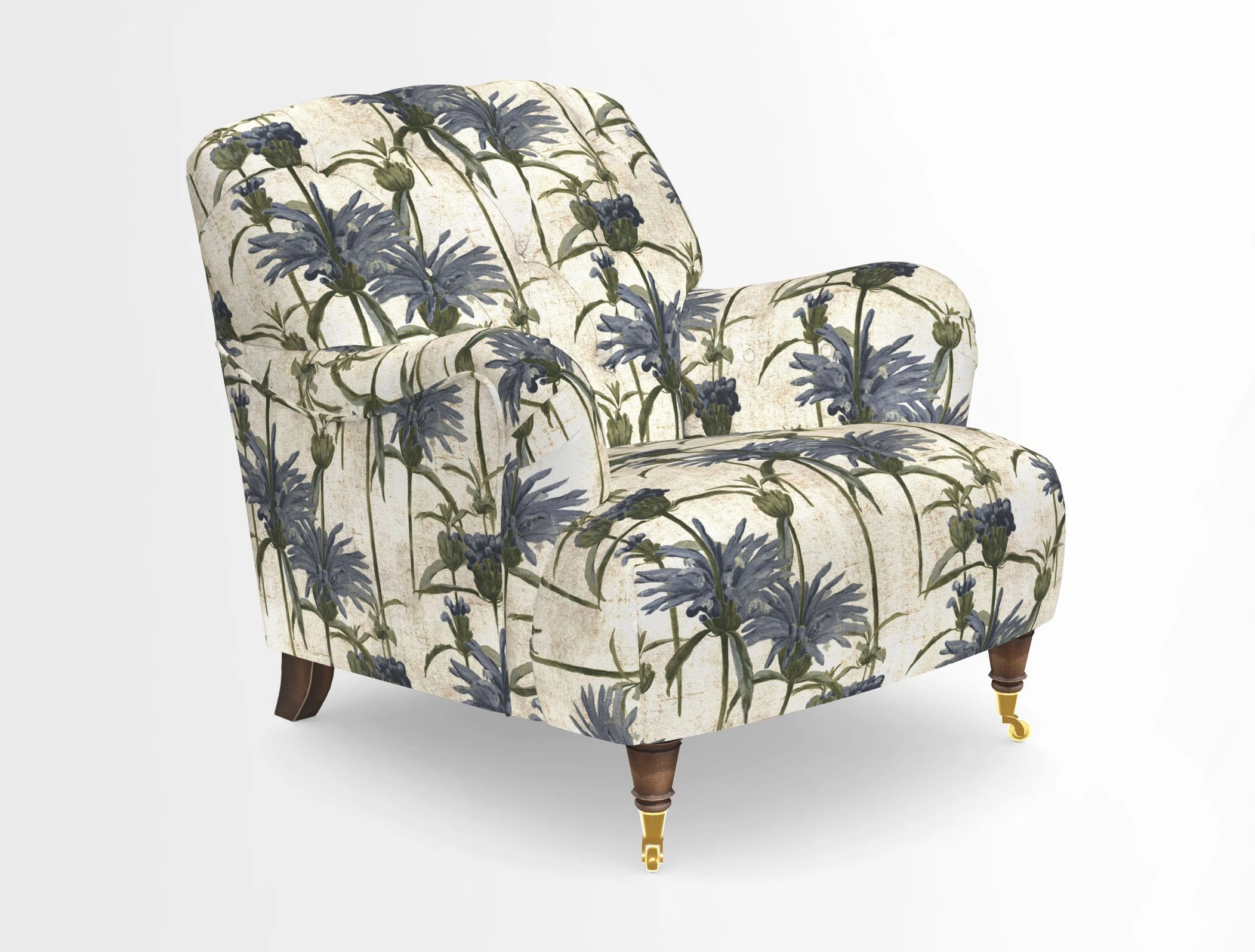 Ditchling Chair in Two Tone Plain Biscuit