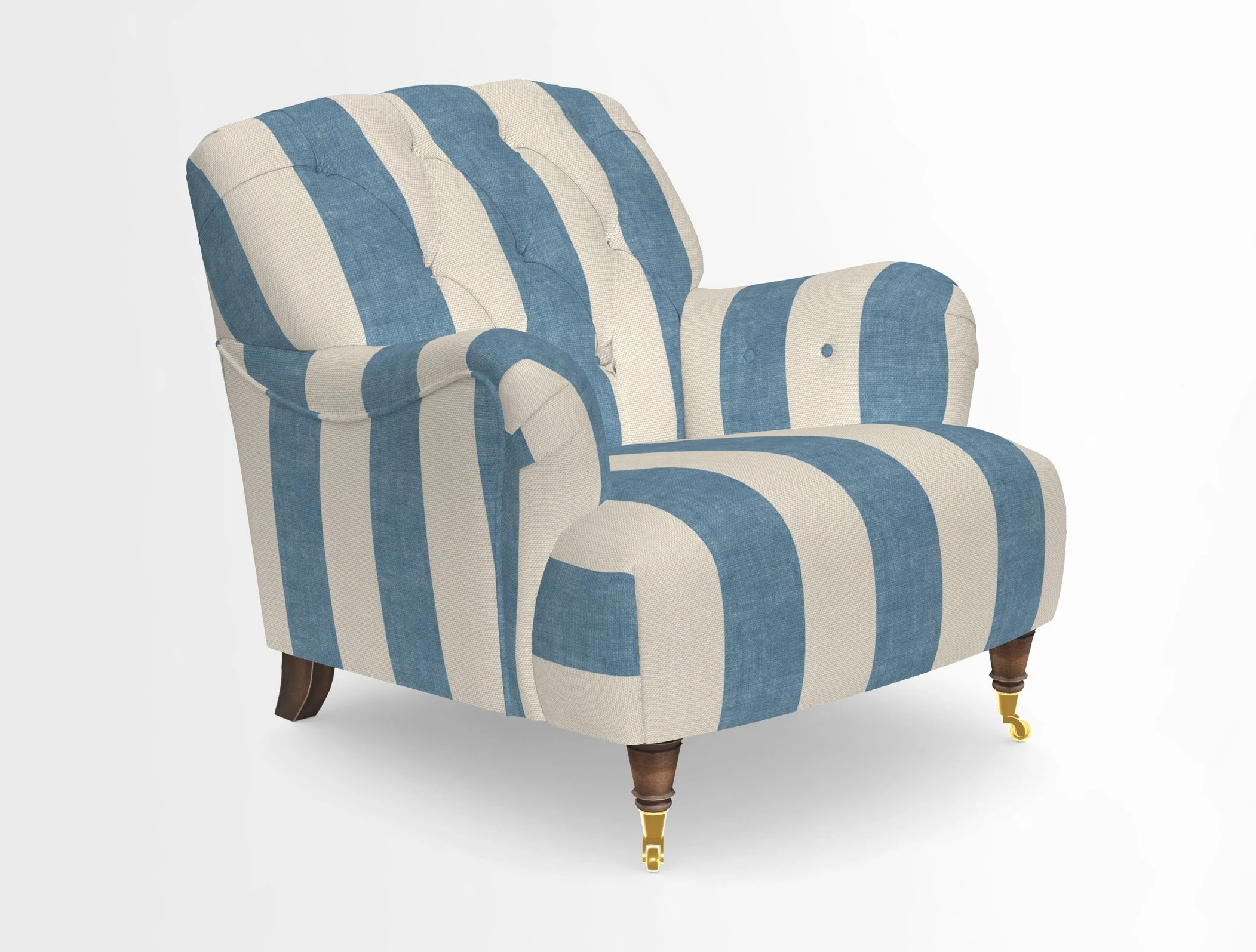 Ditchling Chair in Two Tone Plain Biscuit