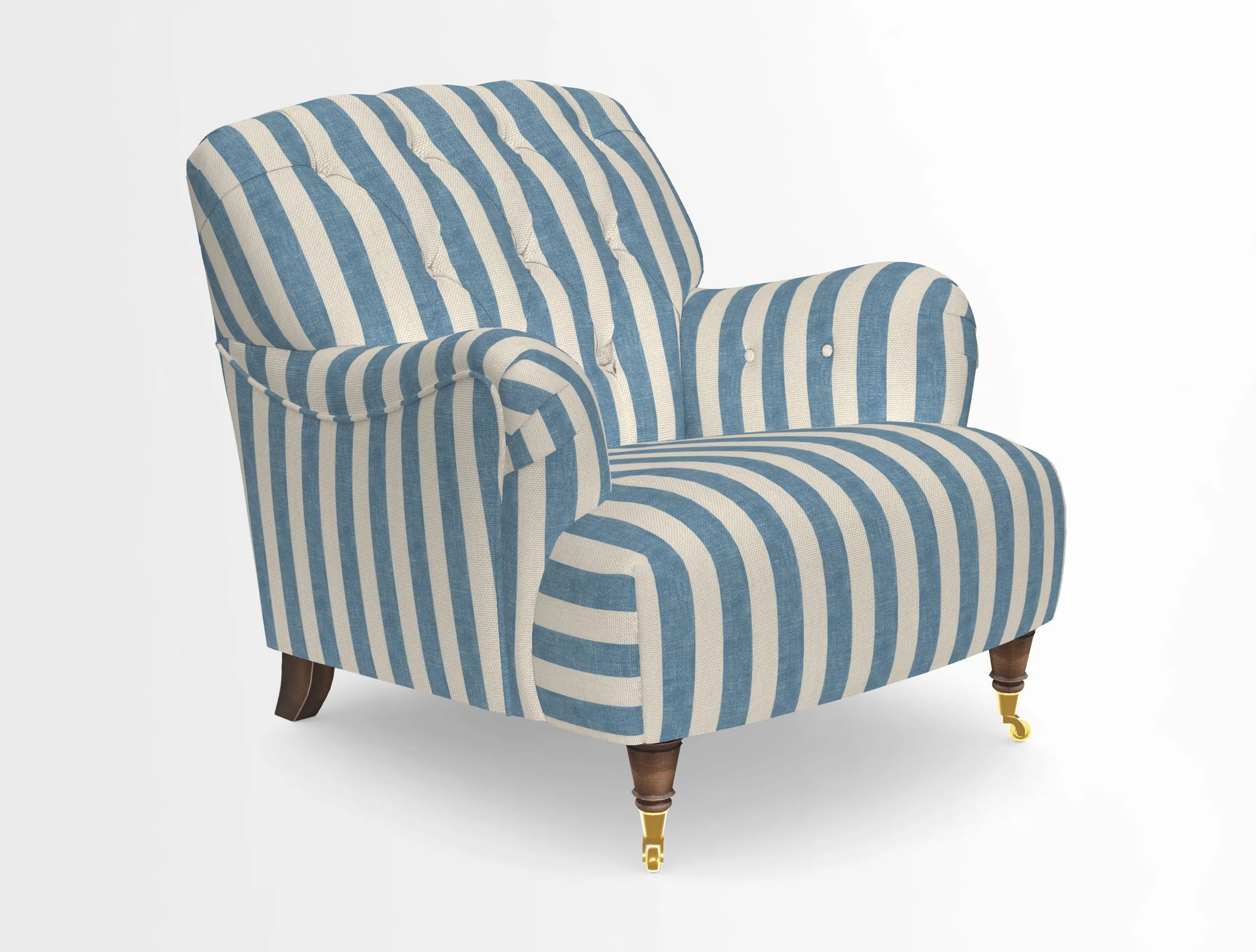 Ditchling Chair in Two Tone Plain Biscuit
