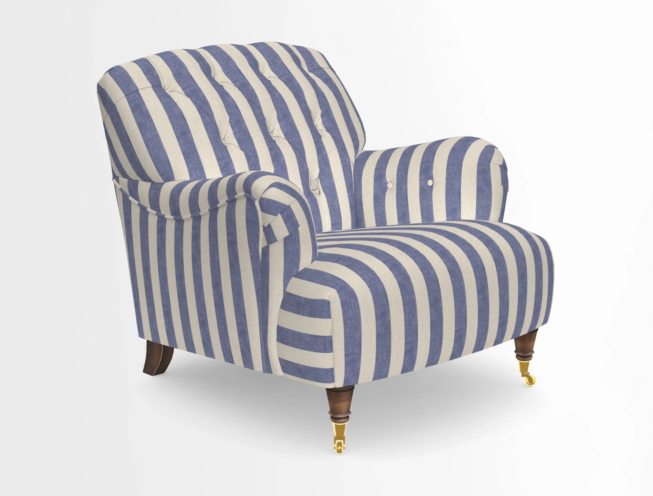 Ditchling Chair in Two Tone Plain Biscuit
