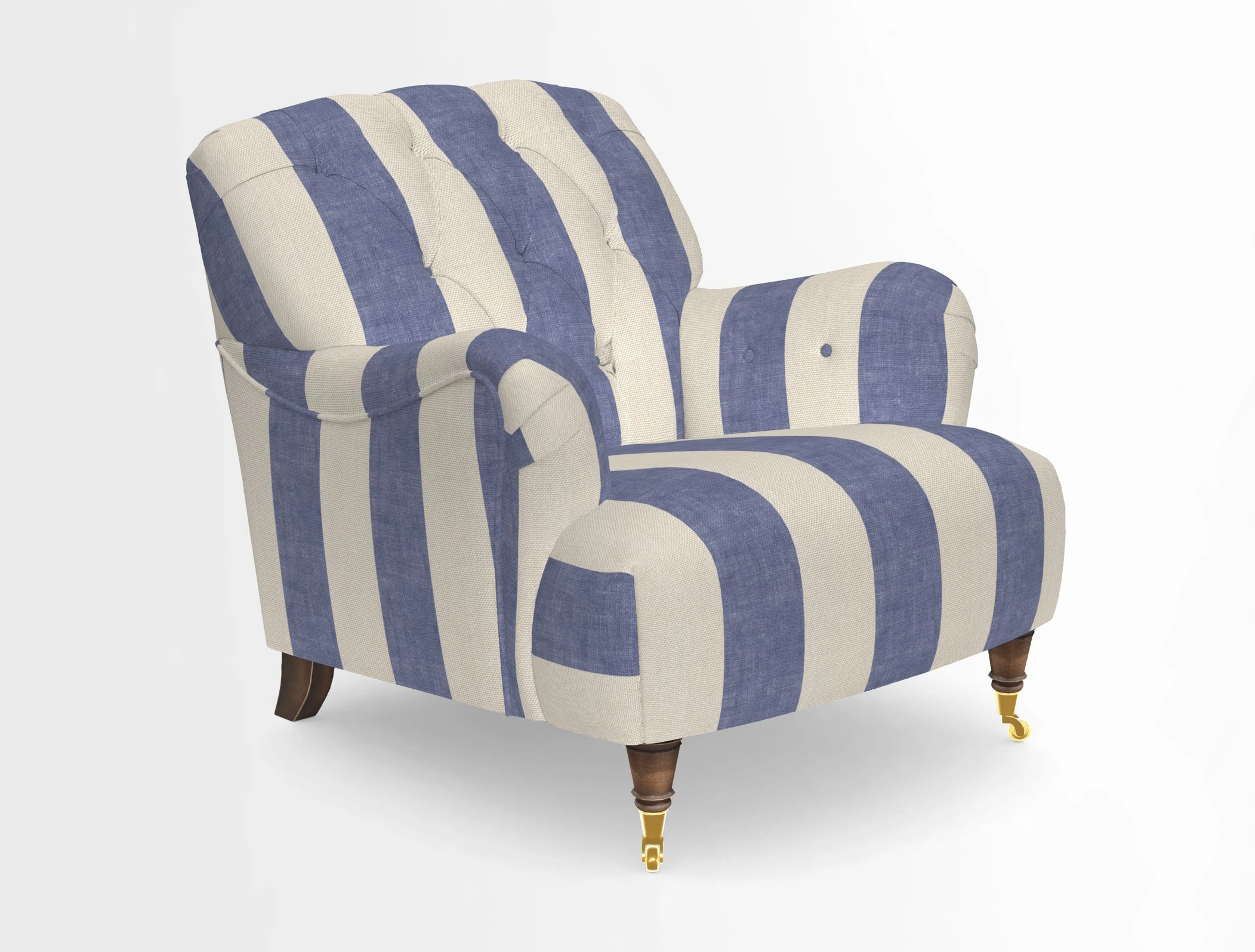 Ditchling Chair in Two Tone Plain Biscuit