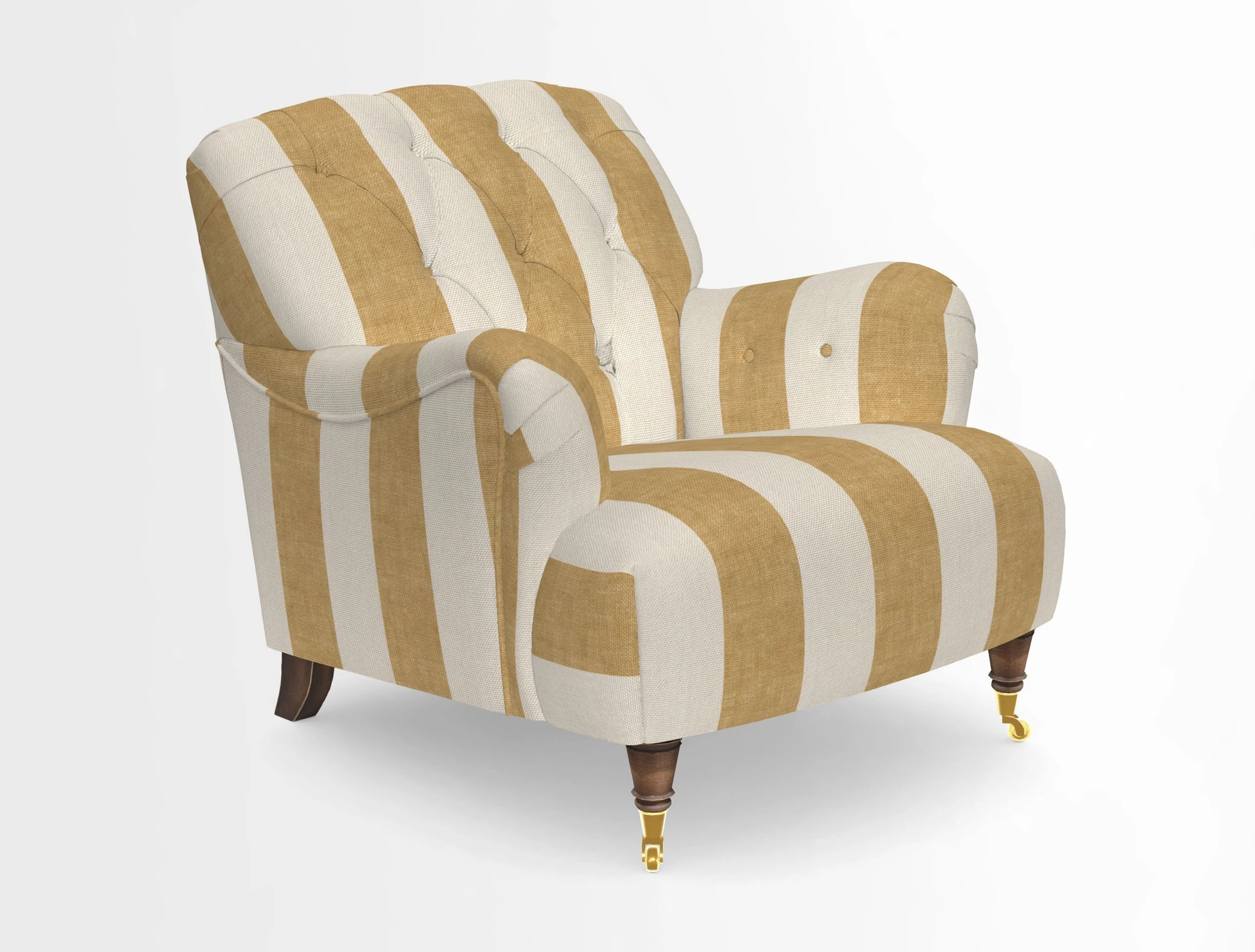 Ditchling Chair in Two Tone Plain Biscuit