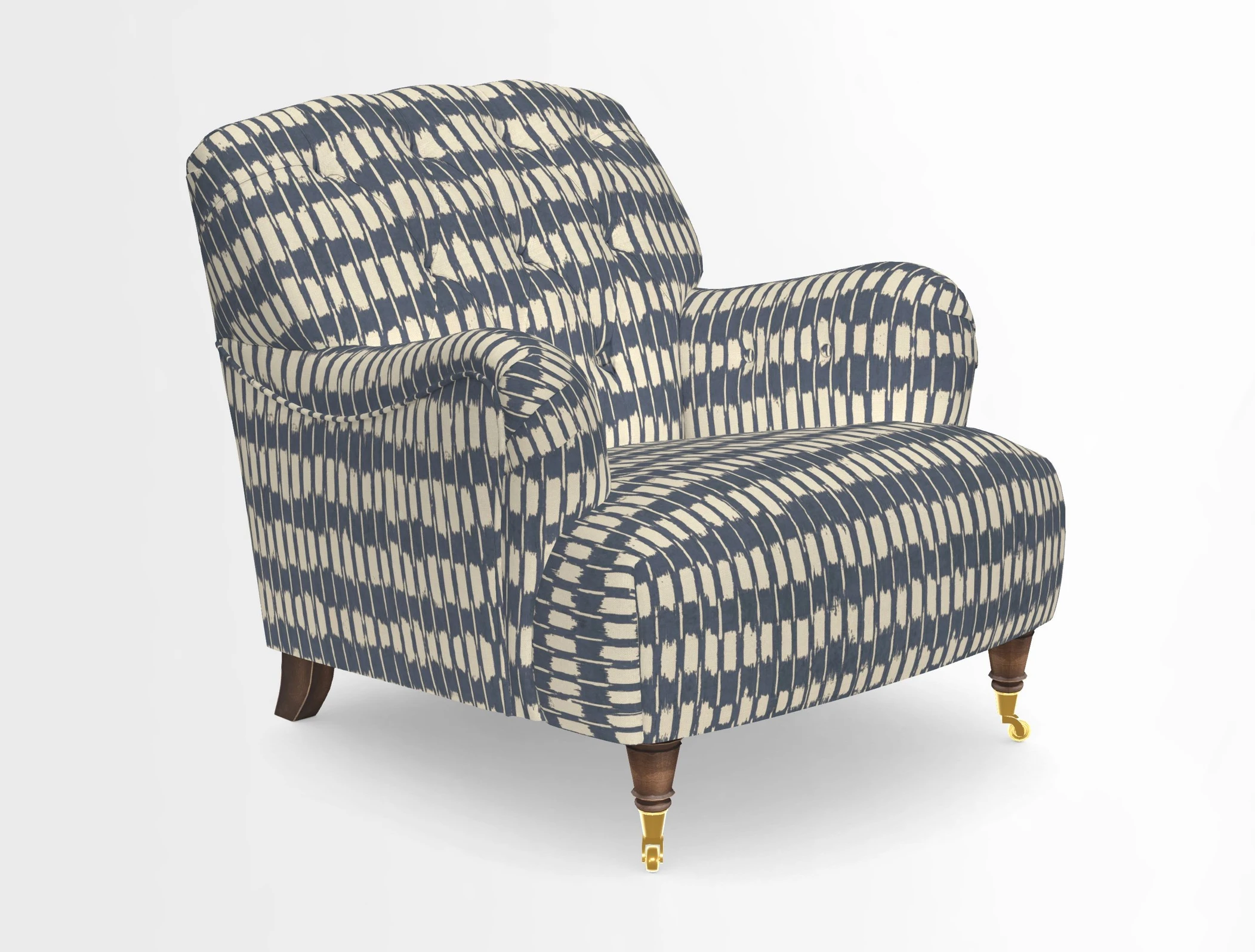 Ditchling Chair in Two Tone Plain Biscuit
