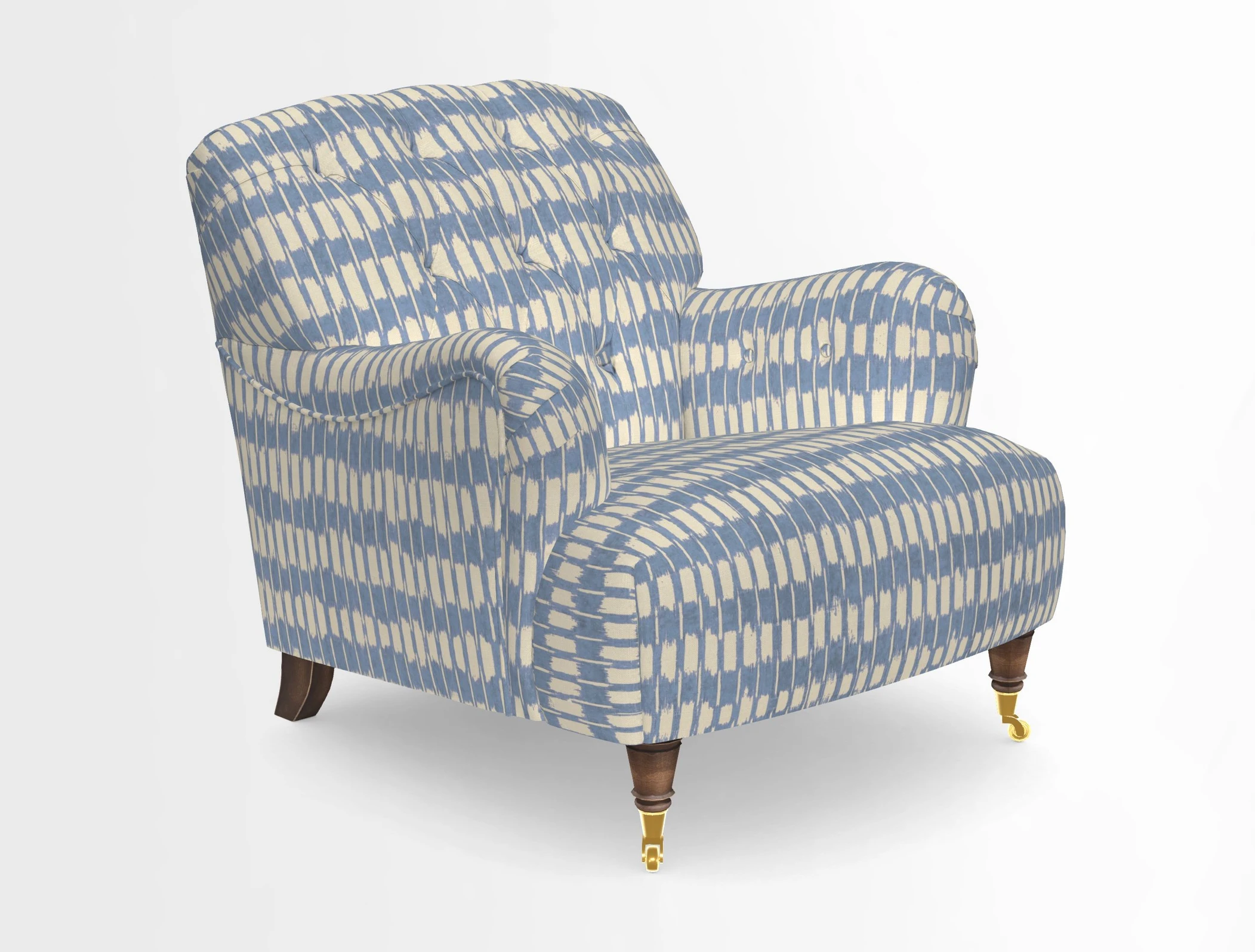 Ditchling Chair in Two Tone Plain Biscuit