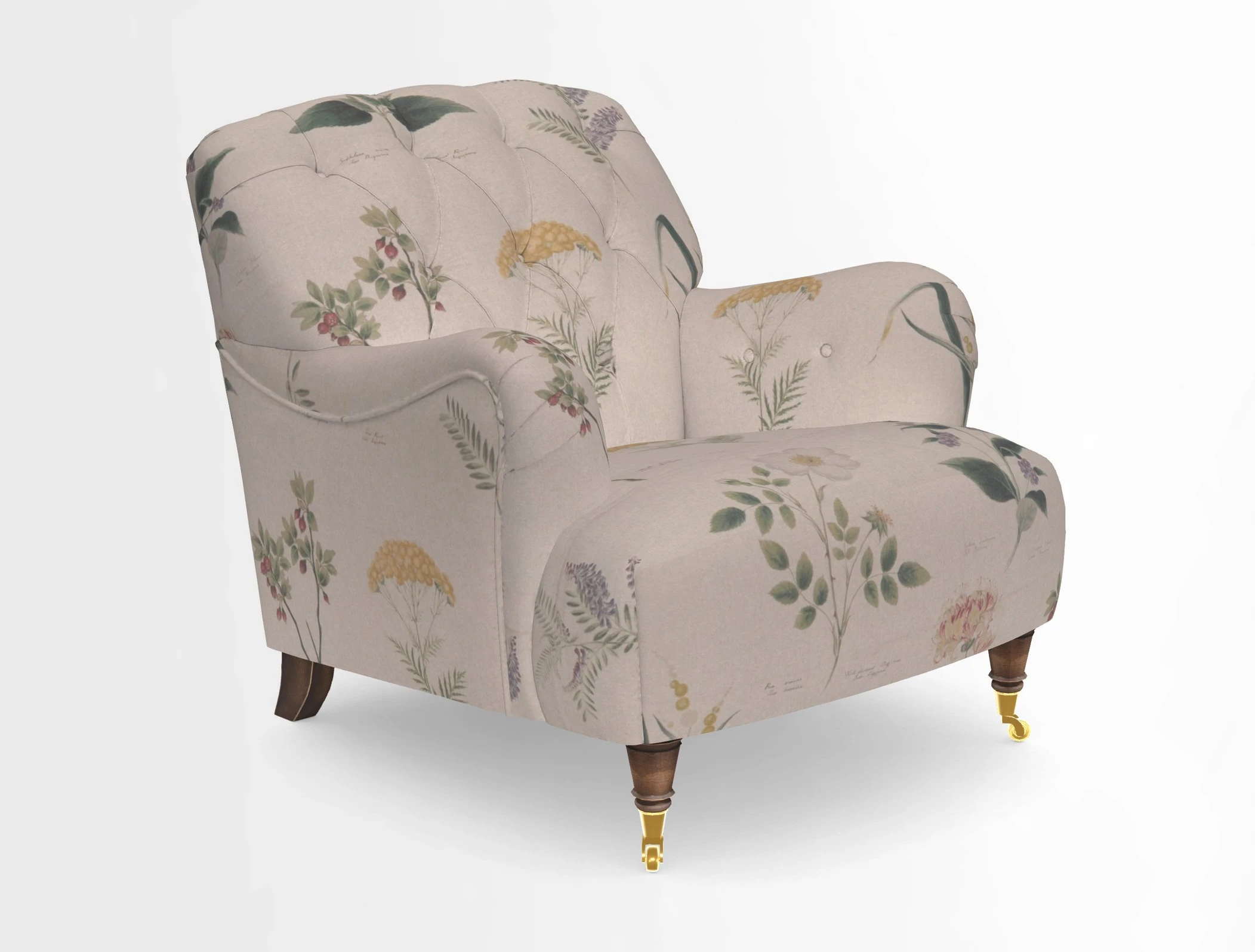 Ditchling Chair in Two Tone Plain Biscuit