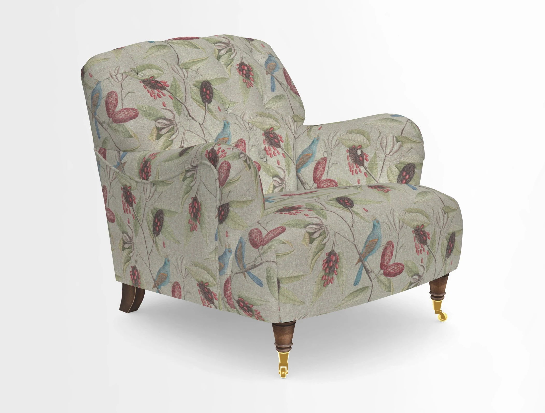 Ditchling Chair in Two Tone Plain Biscuit