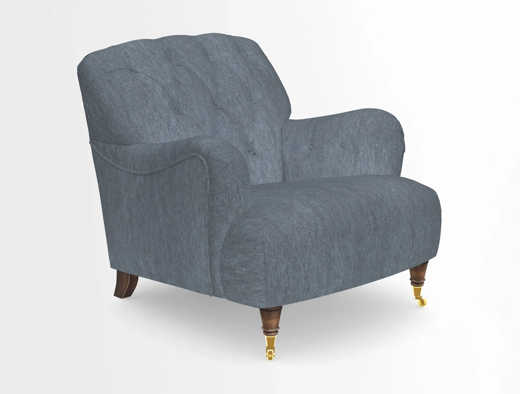 Ditchling Chair in Two Tone Plain Biscuit