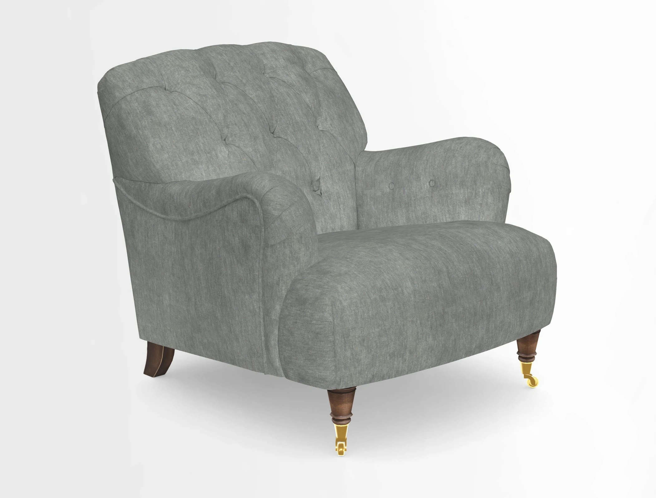 Ditchling Chair in Two Tone Plain Biscuit