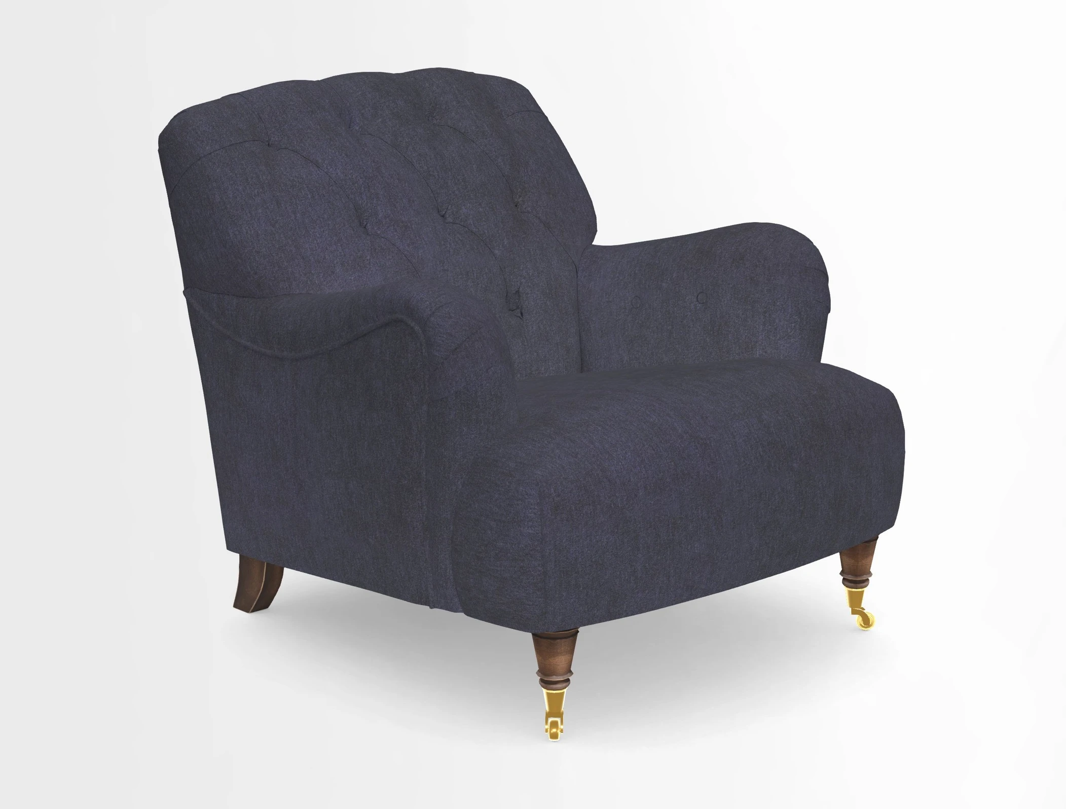 Ditchling Chair in Two Tone Plain Biscuit