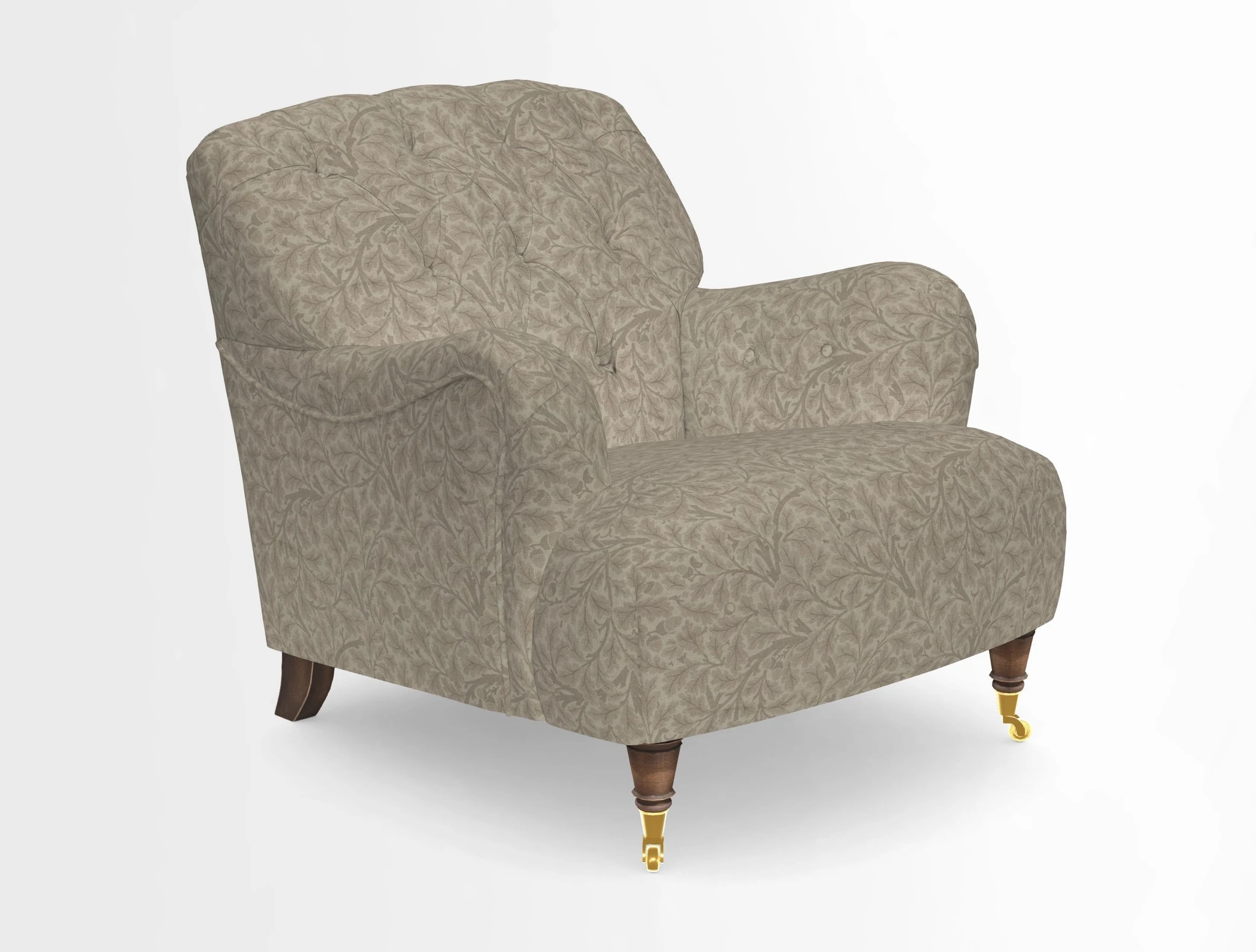 Ditchling Chair in Two Tone Plain Biscuit