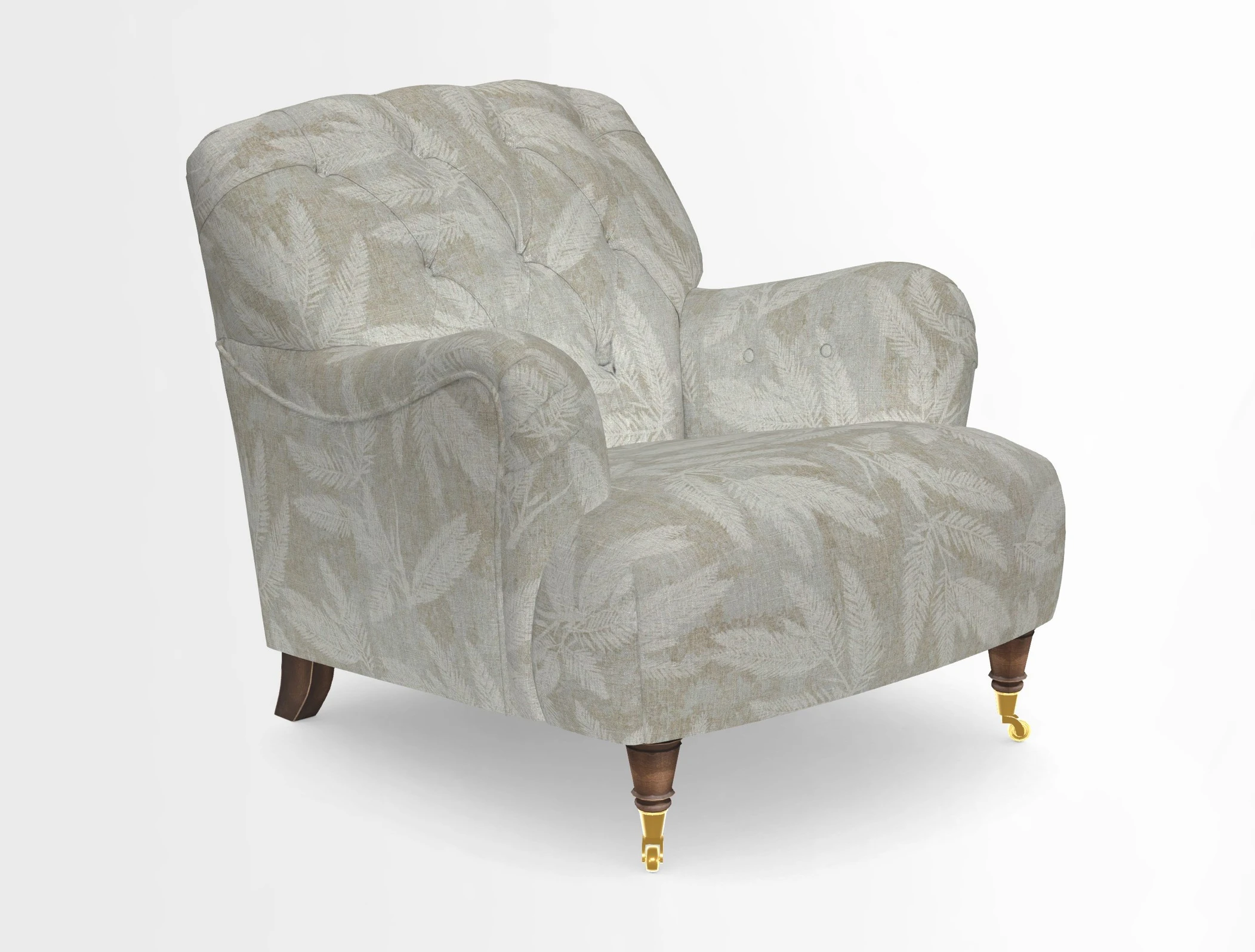 Ditchling Chair in Two Tone Plain Biscuit