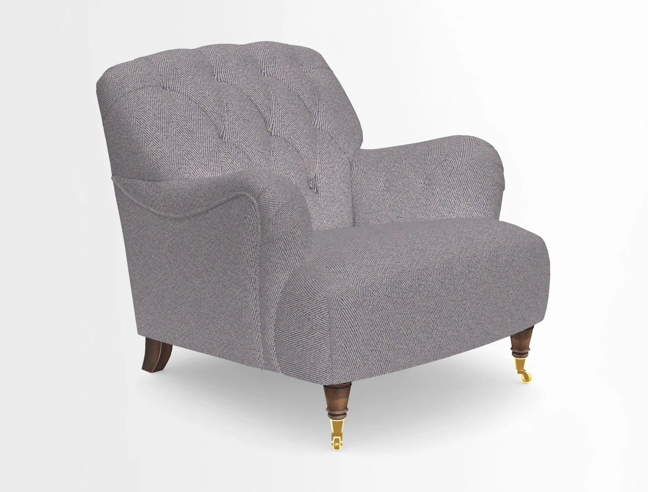 Ditchling Chair in Two Tone Plain Biscuit
