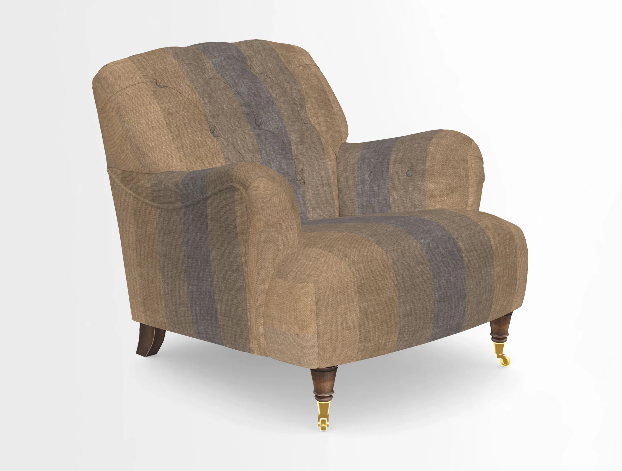 Ditchling Chair in Two Tone Plain Biscuit